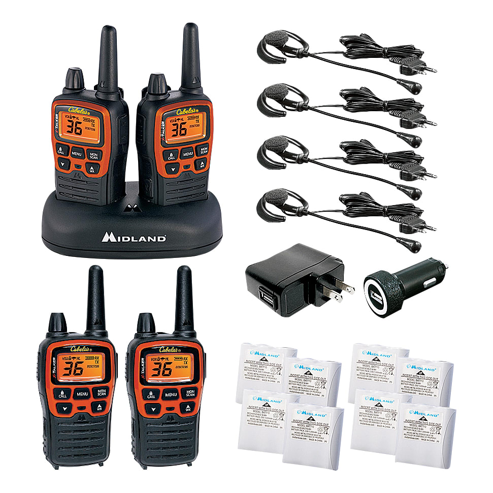 Midland Outfitter Quad Pack Radios