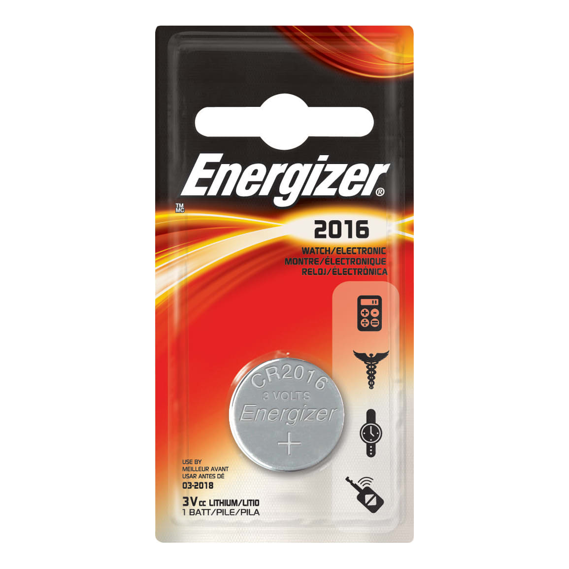 Energizer® Lithium 3V Batteries - 2016