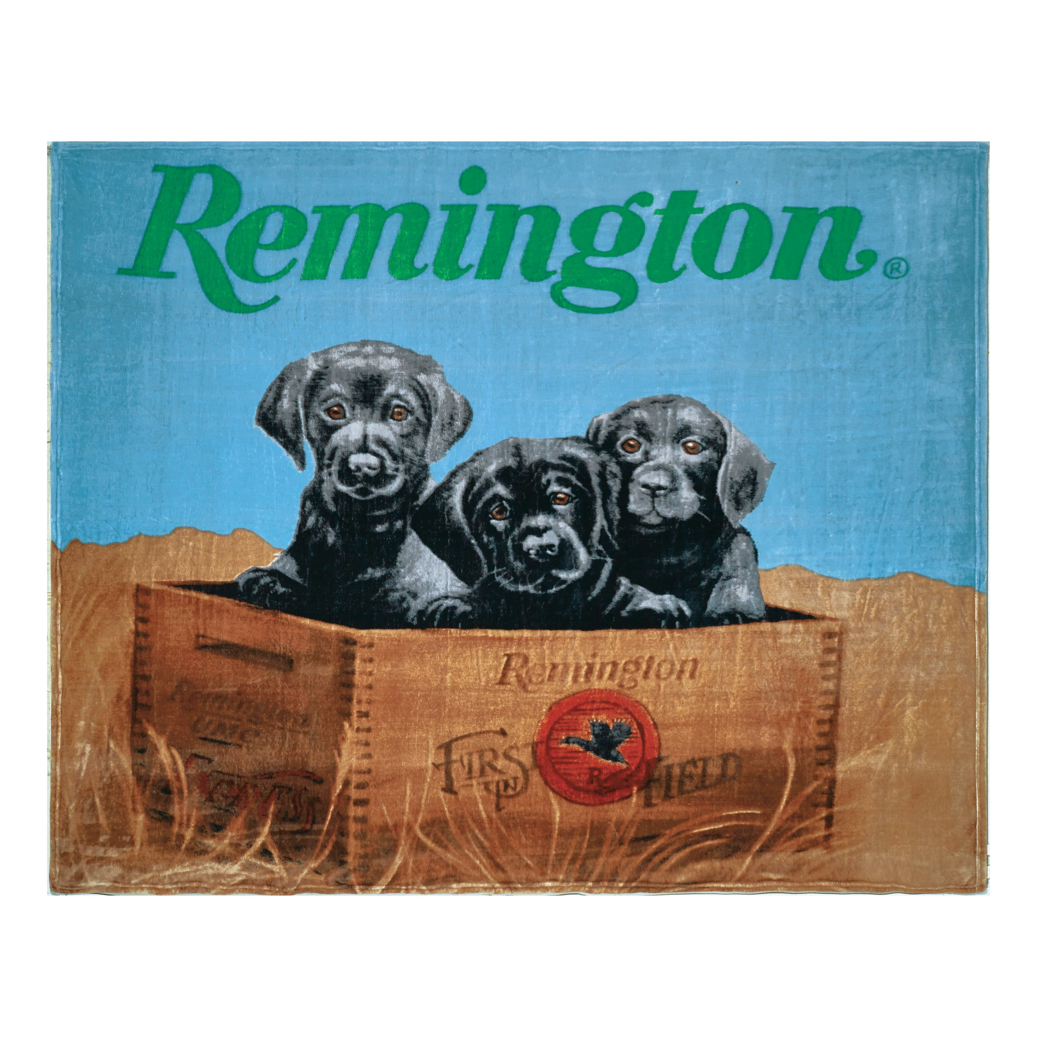 Remington® Printed Velvet Throw