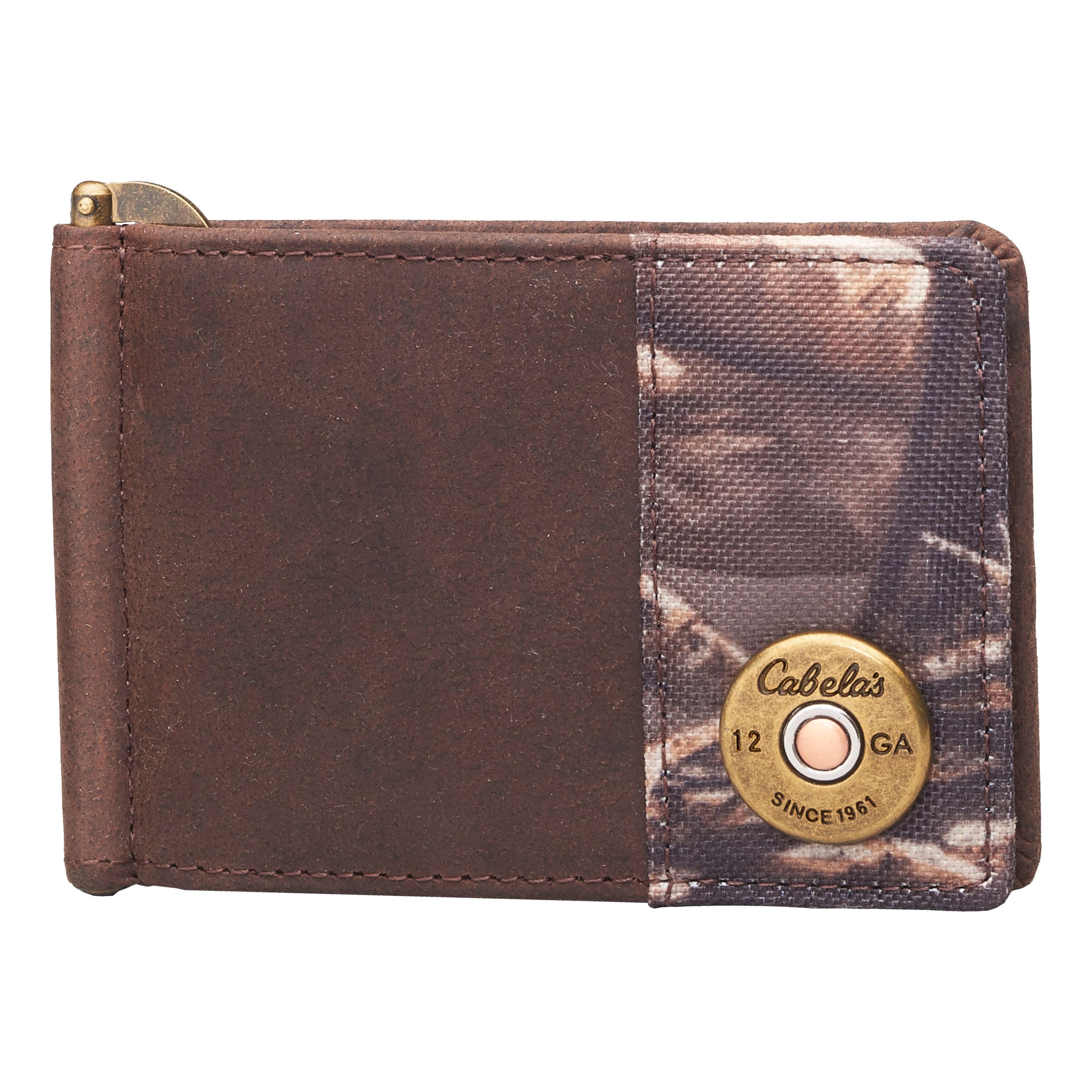 Cabela's Men's Oil-Tanned Leather Shotgun Shell Clip Wallet