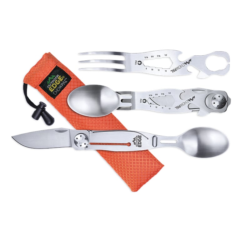 Outdoor Edge Chowpal Mealtime Multi-Tool Cutlery Set