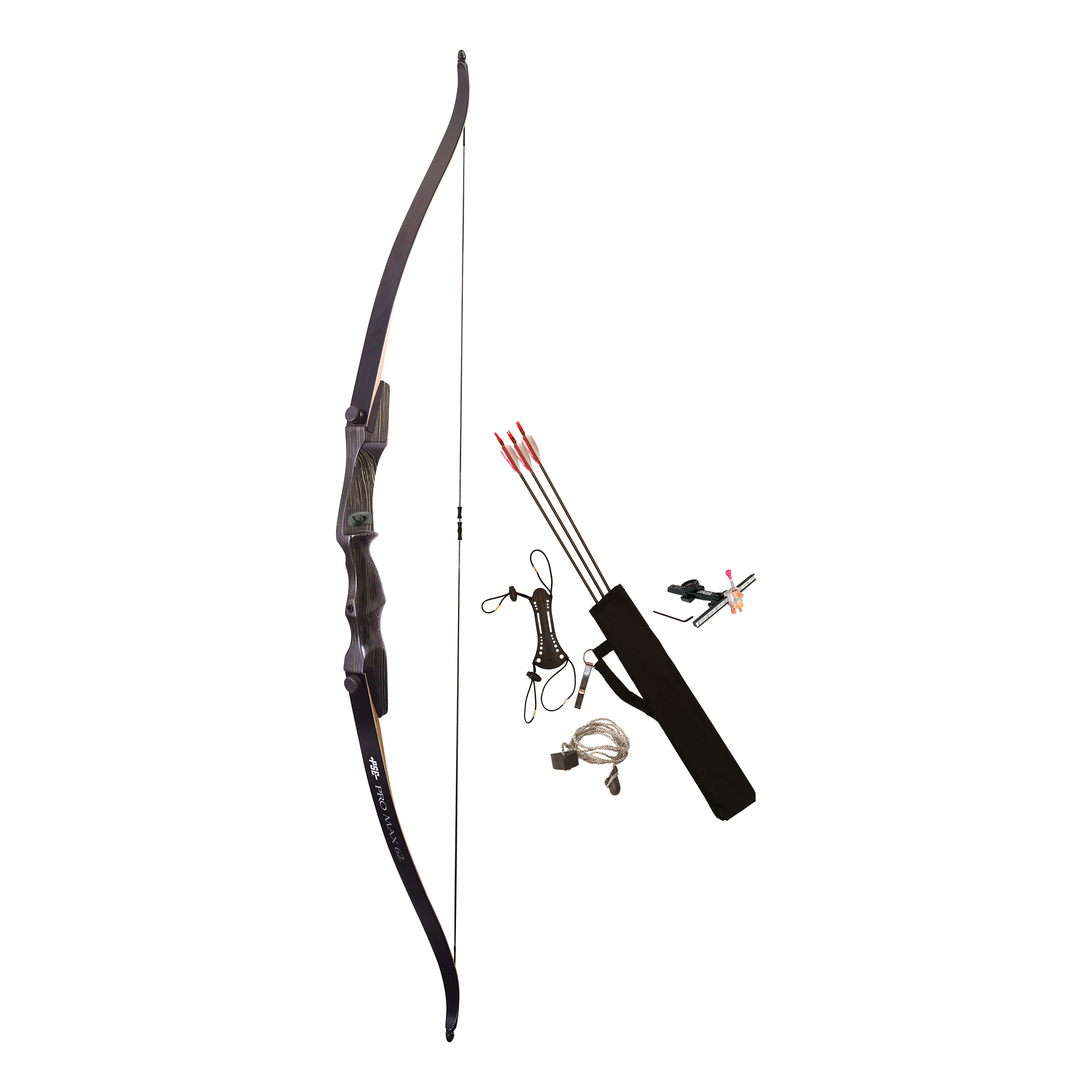 PSE Pro Max 62'' Recurve Bow Package