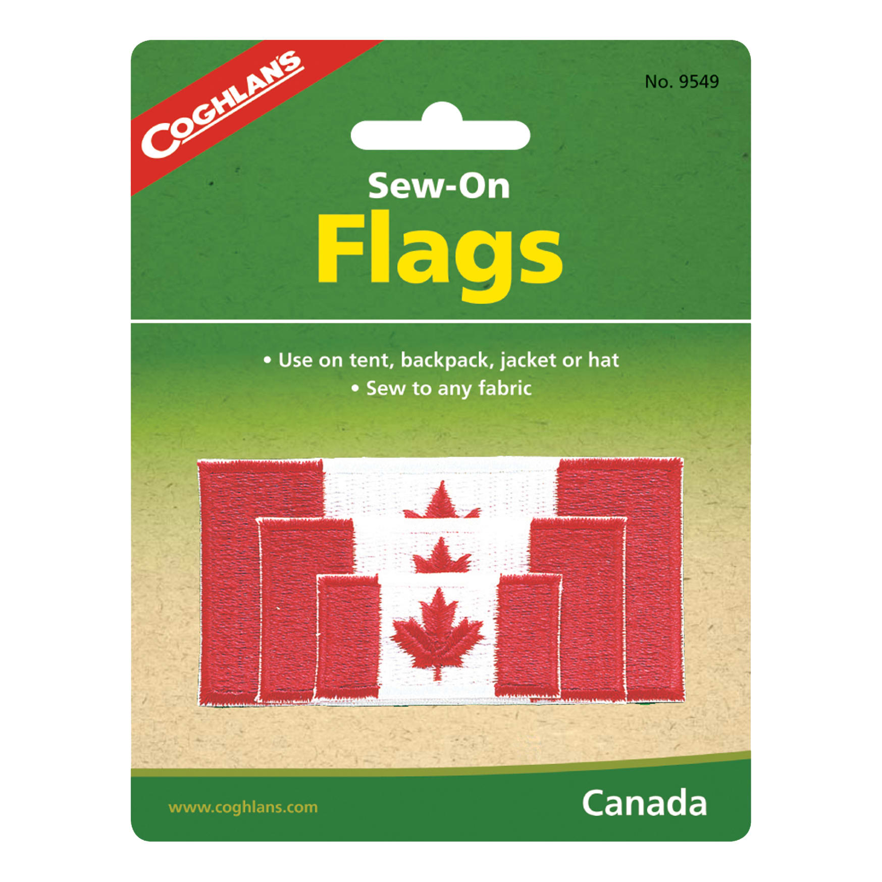 Coghlan's Canadian Sew-On Flags