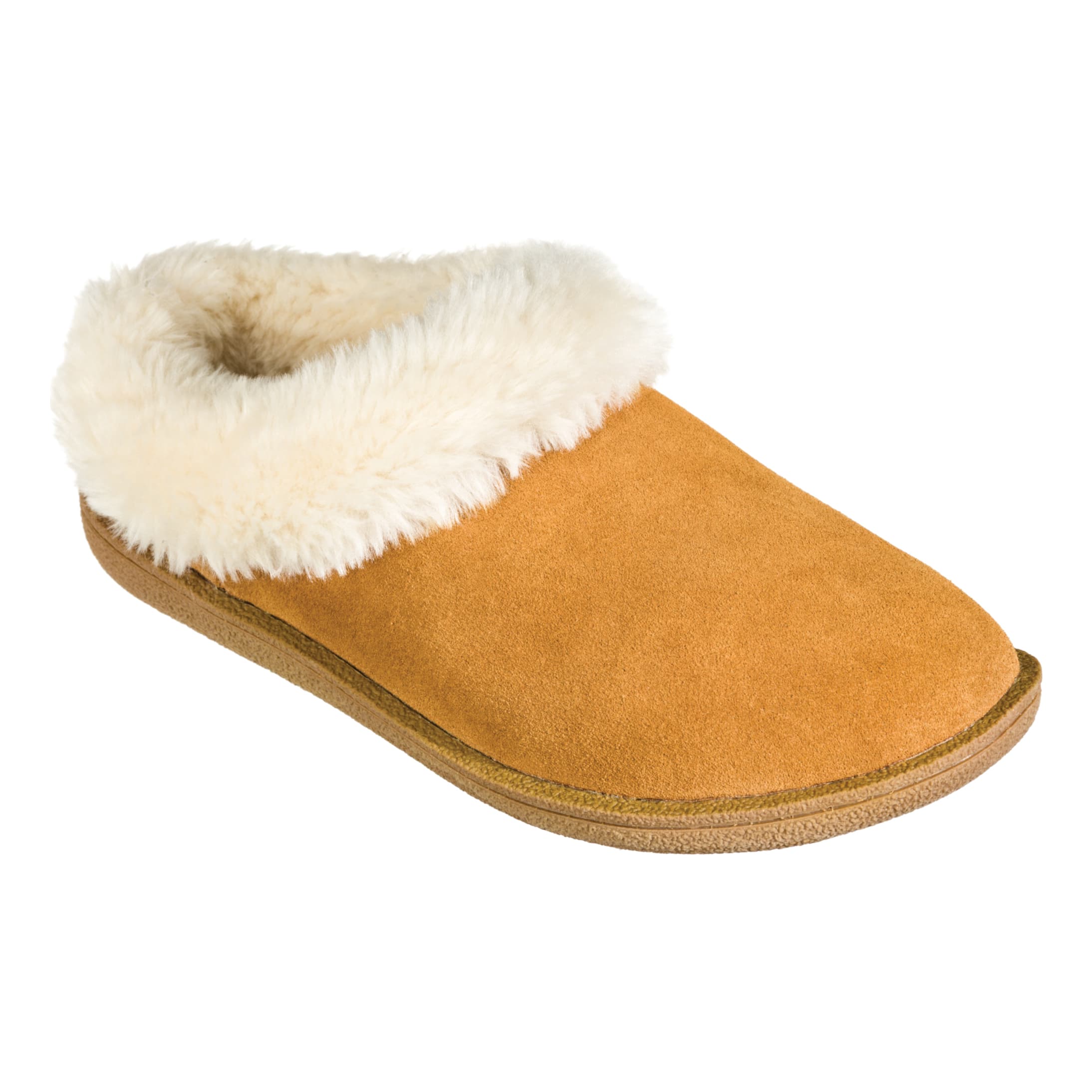 Natural Reflections® Women’s Lexi Scuff Slippers - Chestnut