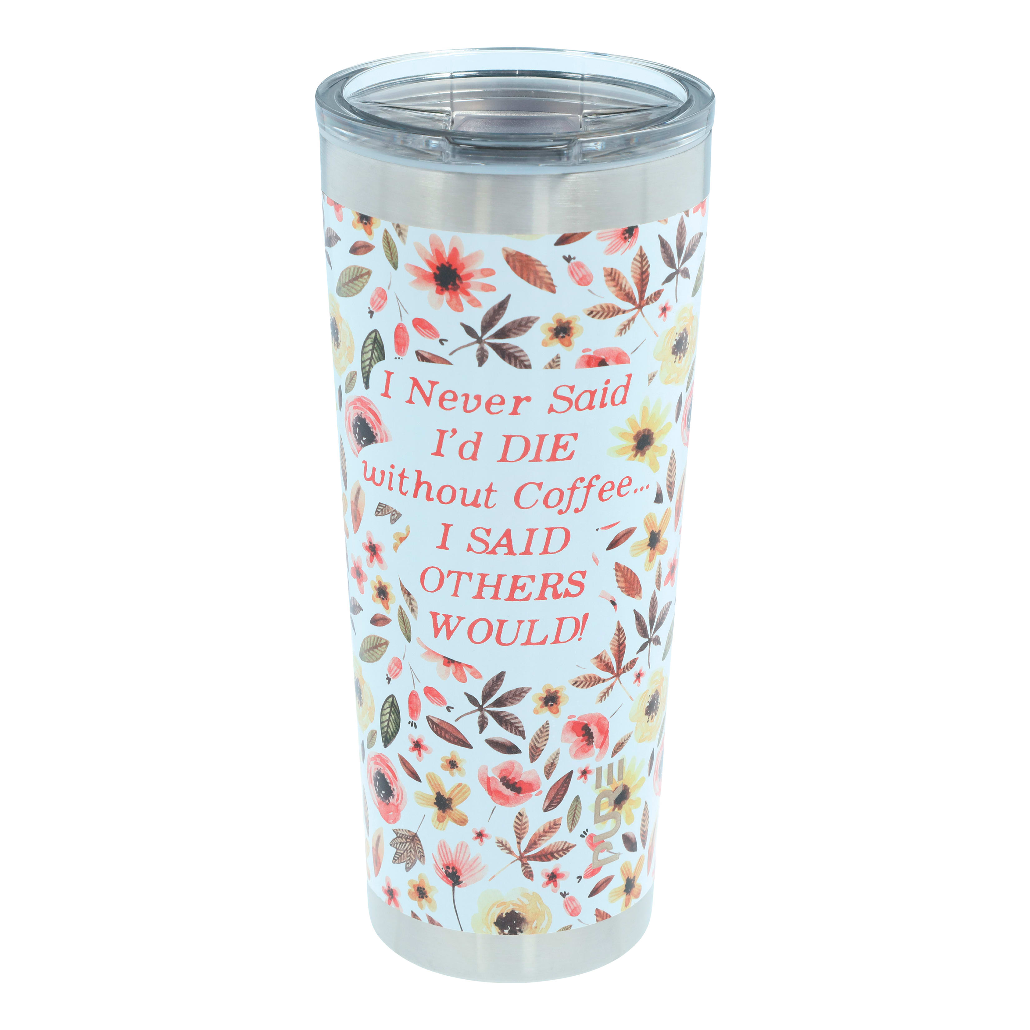 PURE Drinkware Stainless Steel Tumbler - Without Coffee