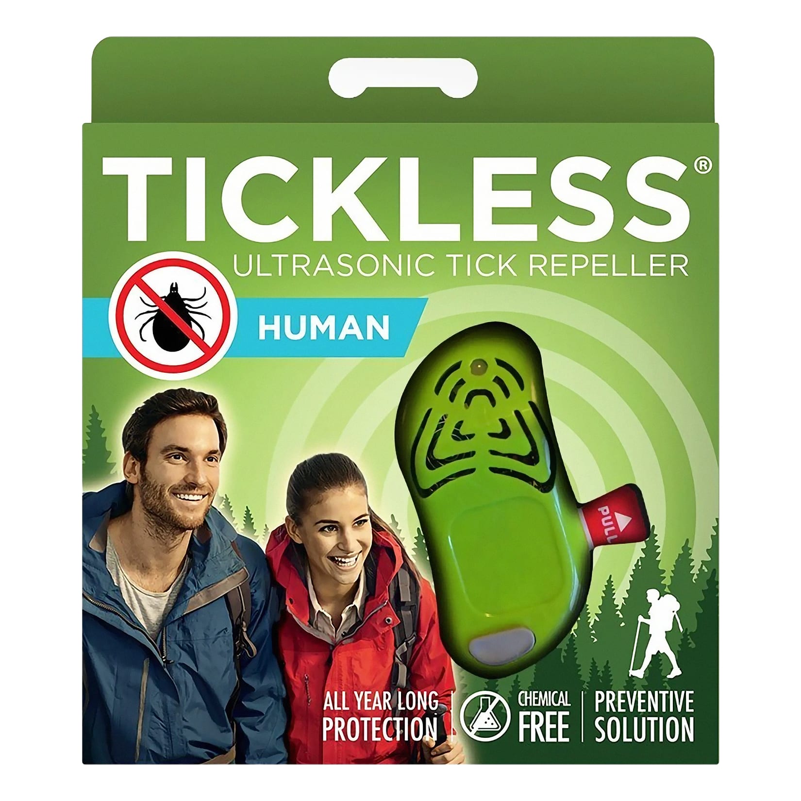 Tickless® Human Chemical-Free Tick Repeller - Green