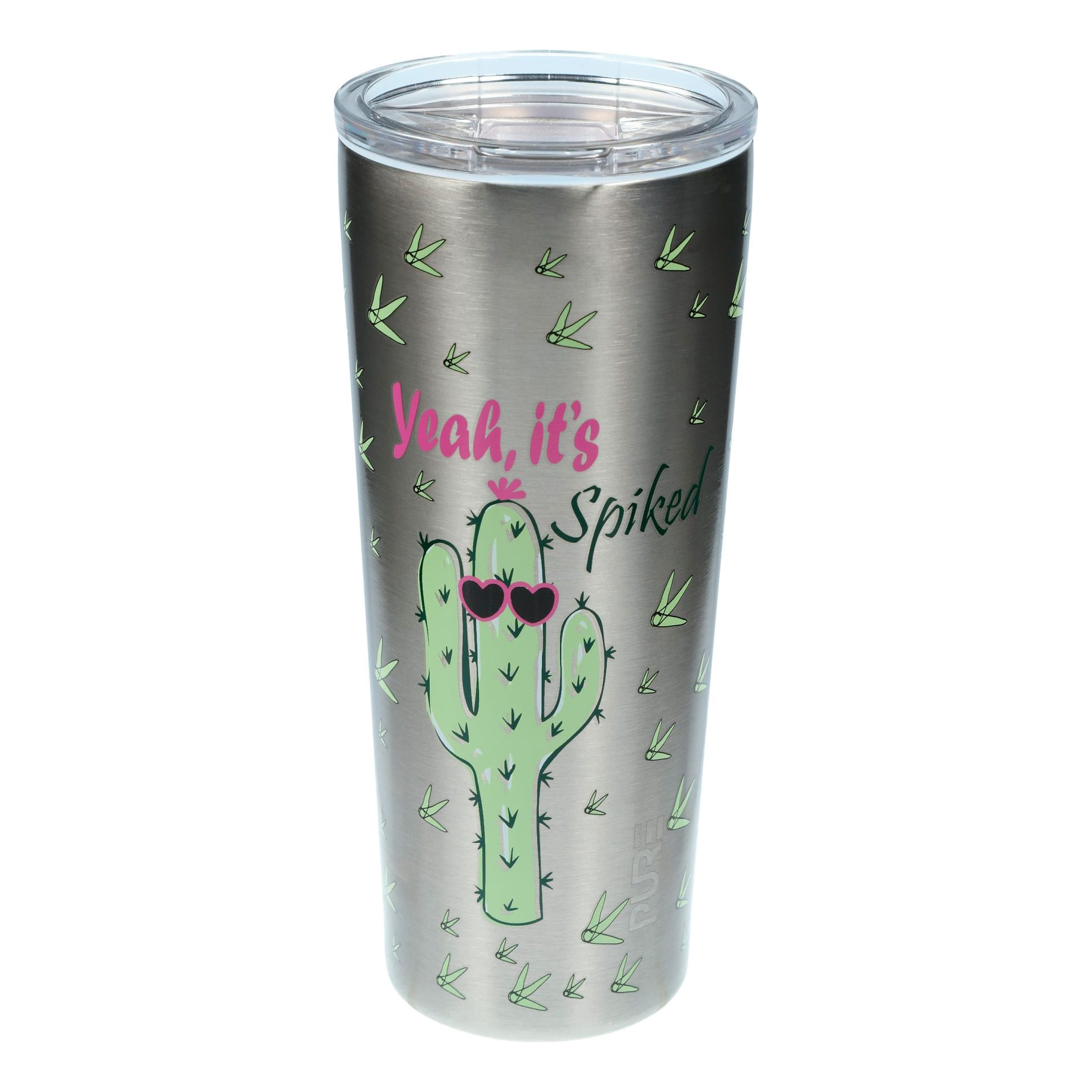 PURE Drinkware Yeah It's Spiked Stainless Steel 22 oz. Tumbler