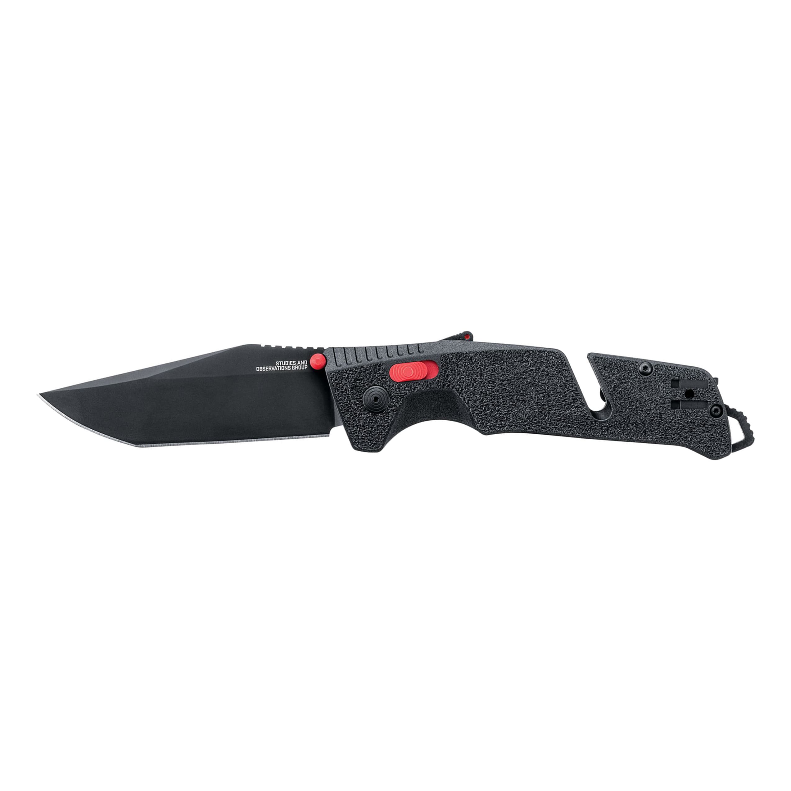 SOG Trident AR Tanto Black Blade Assisted Opening Folding Knife