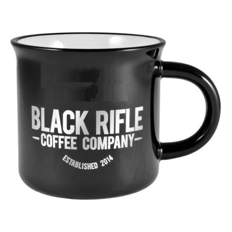 Black Rifle Coffee Company Silver Logo Mug