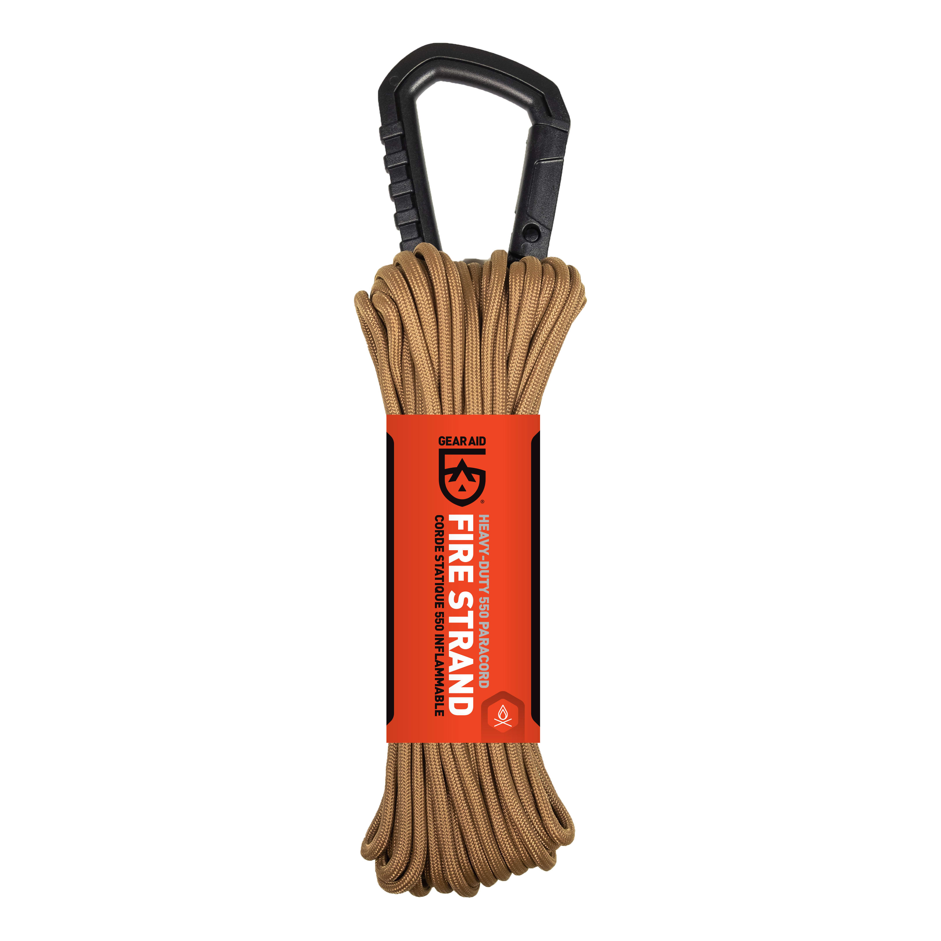 Gear Aid® Fire Strand 550 50' Paracord