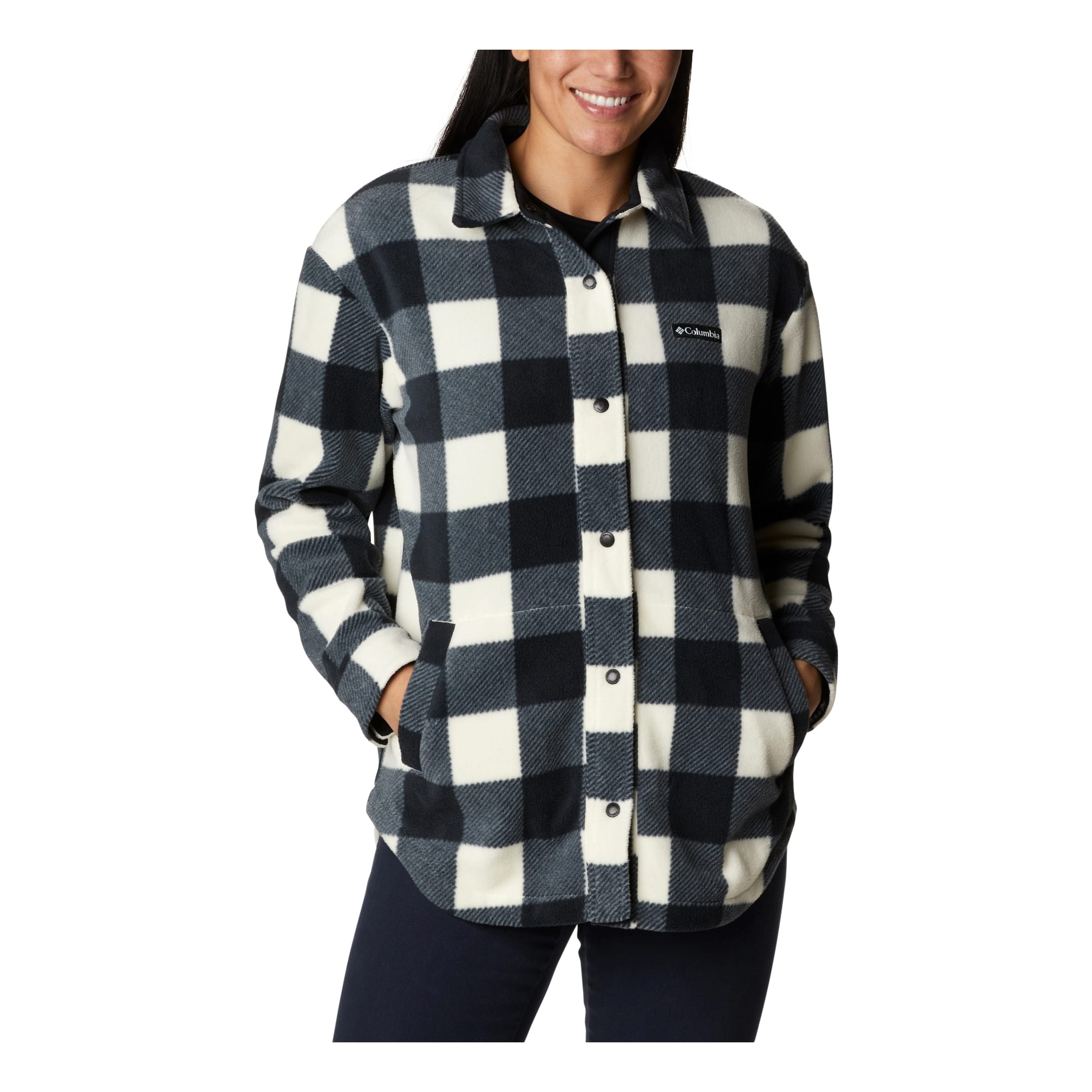 Columbia Women’s Benton Springs™ Shirt Jacket - Chalk Check