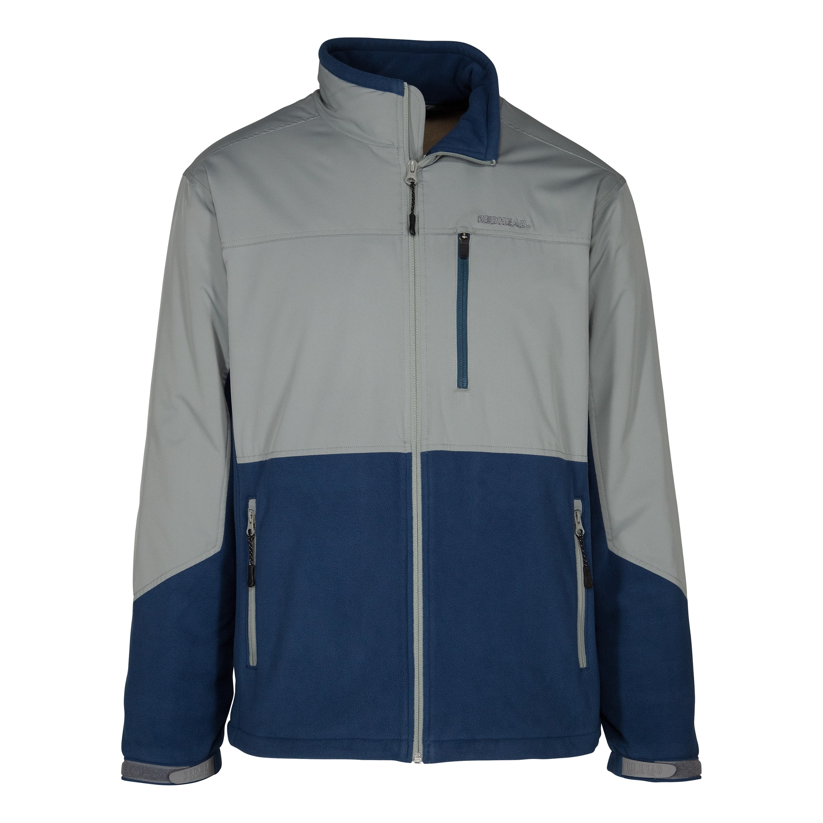 RedHead® Men’s Insulated Fleece Jacket - Grey/Navy