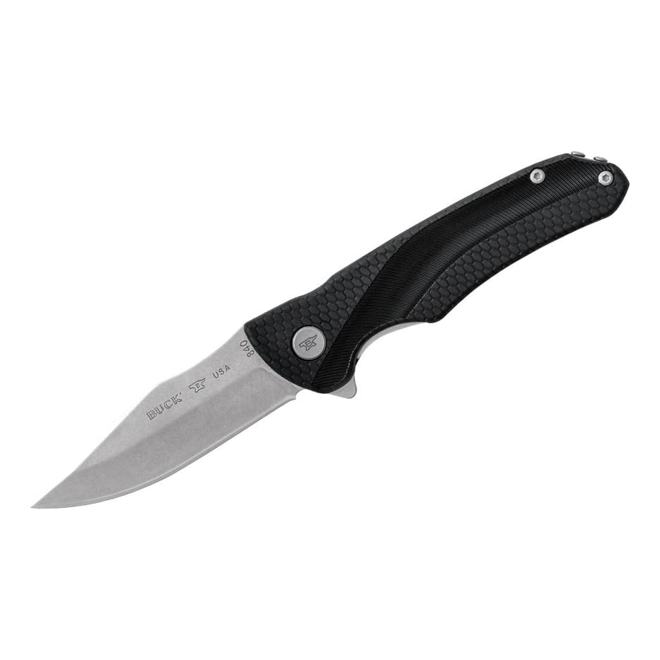 Buck® 840 Spring Select Folding Knife - Black