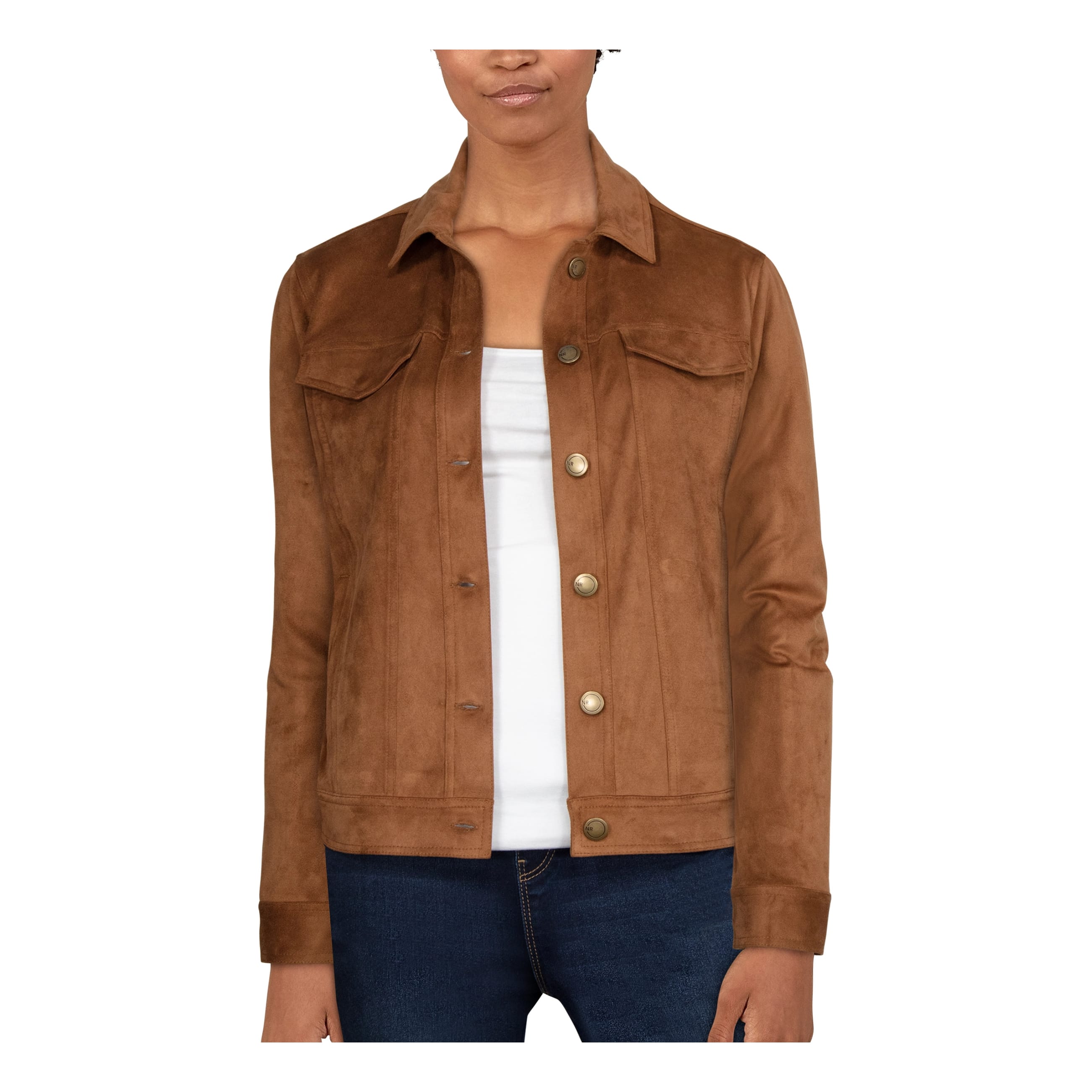 Natural Reflections® Women’s Faux-Suede Jacket
