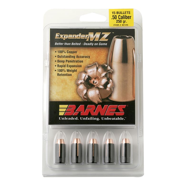 Barnes® Expander MZ Muzzleloading Bullets with Aligner