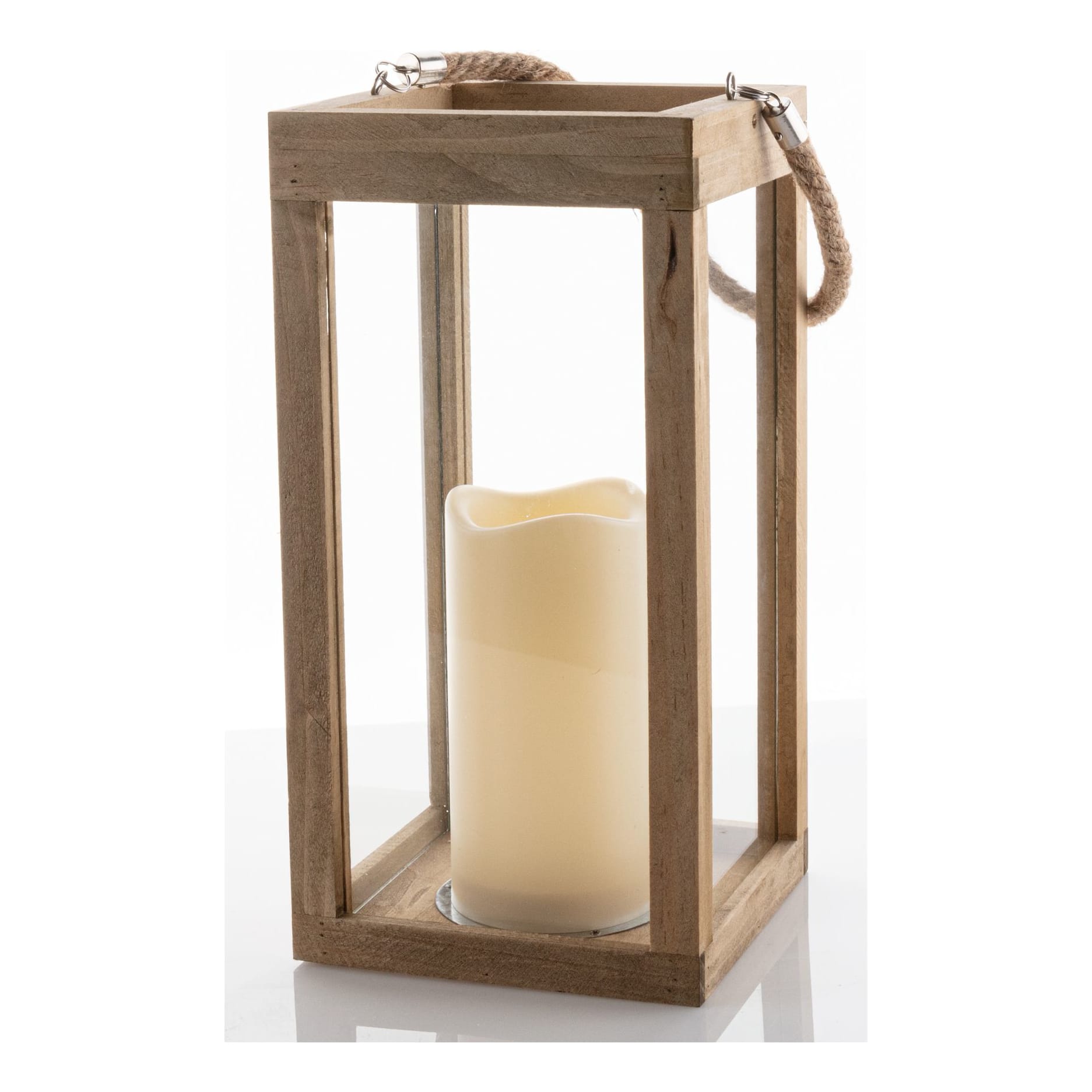 White River™ Home Glass Lantern - Small