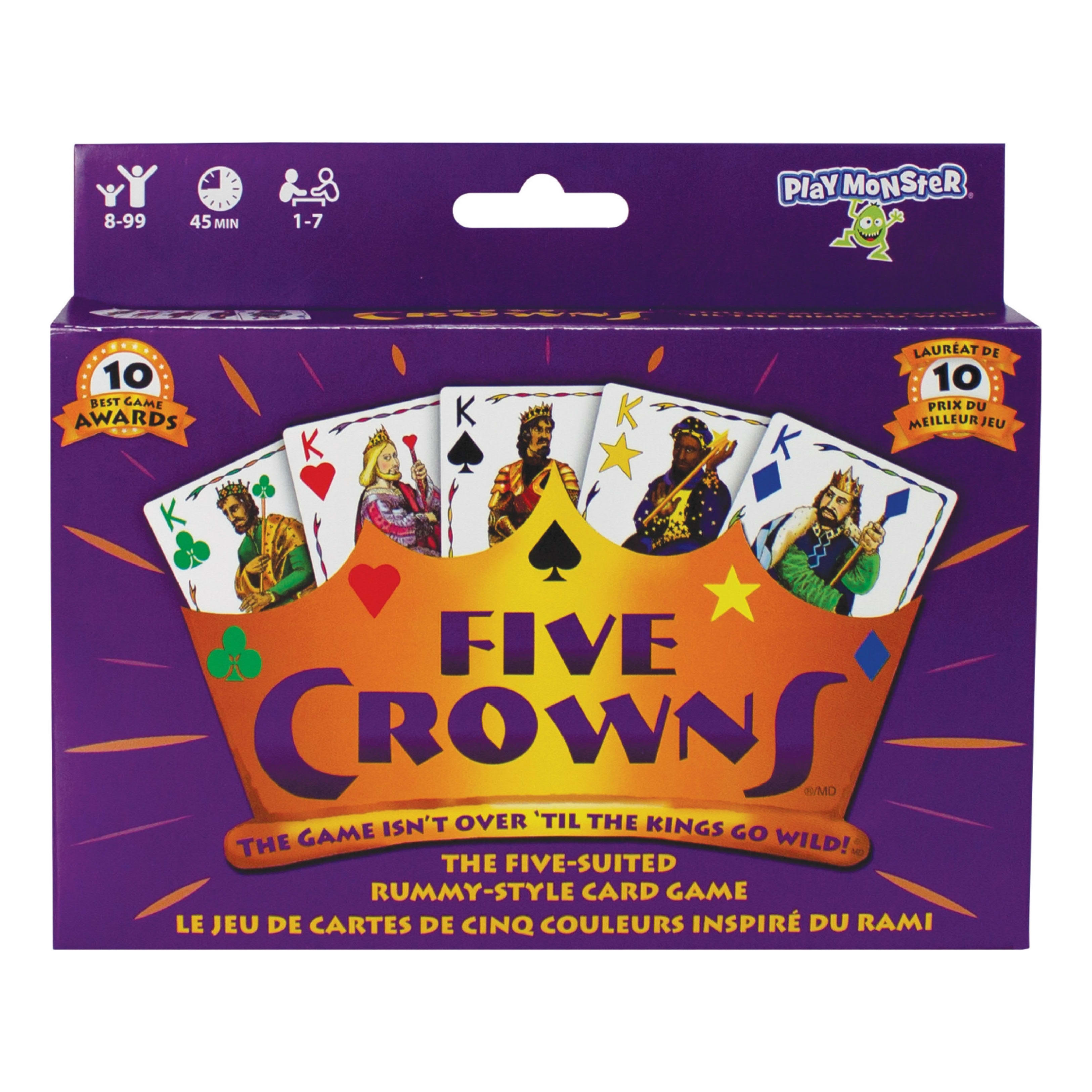 Playmonster Five Crowns Card Game