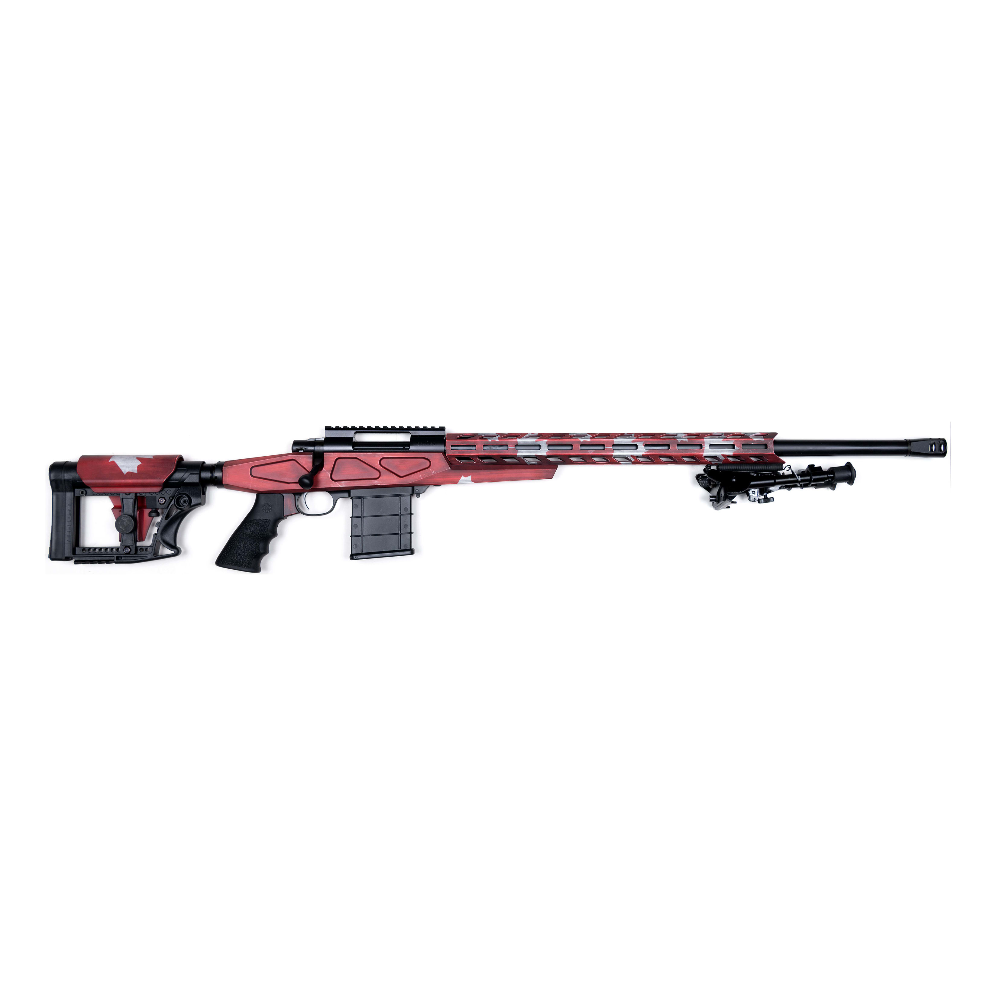 HOWA M1500 APC Canadian Flag Chassis Bolt-Action Rifle