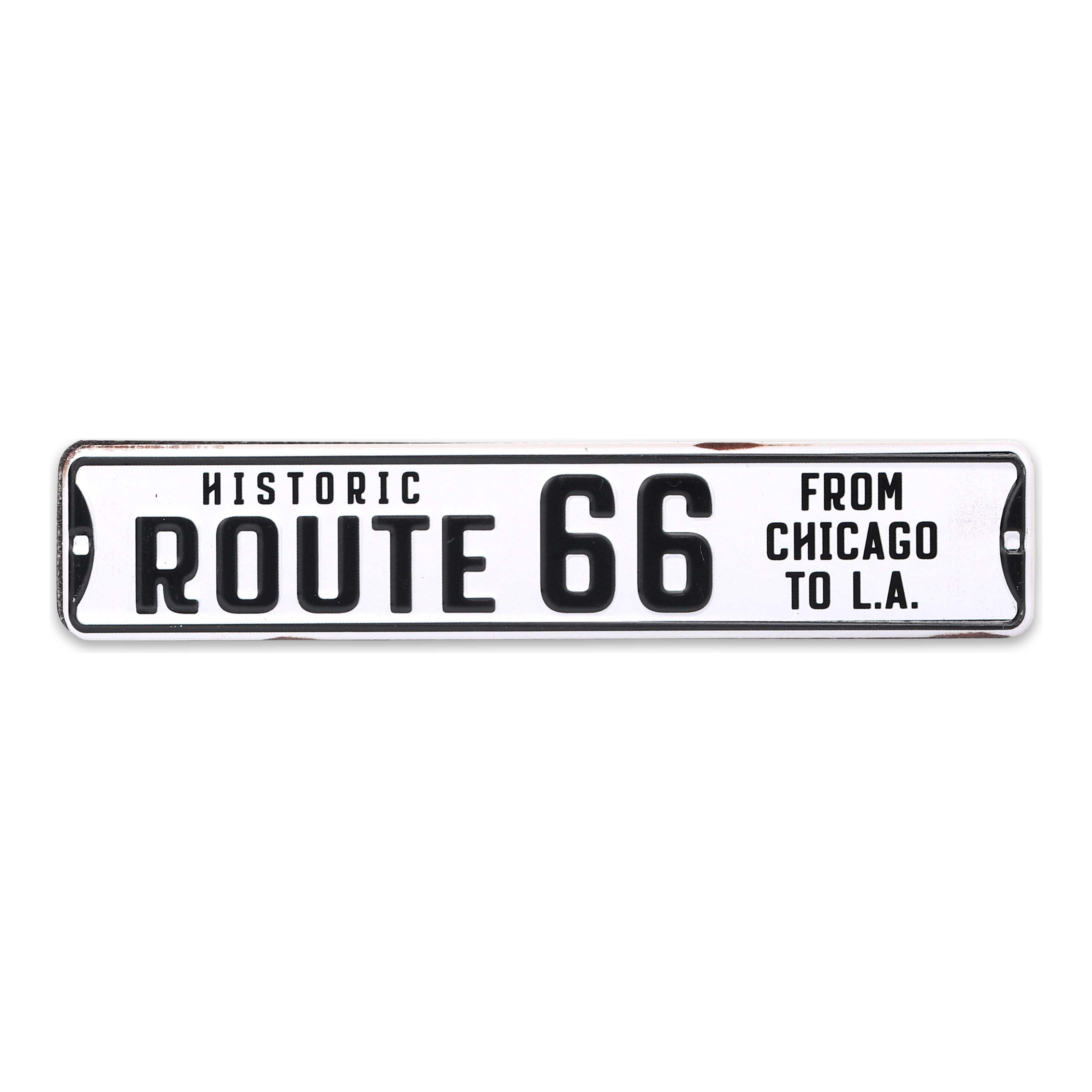 Open Road's Route 66 Street Sign Metal Magnet