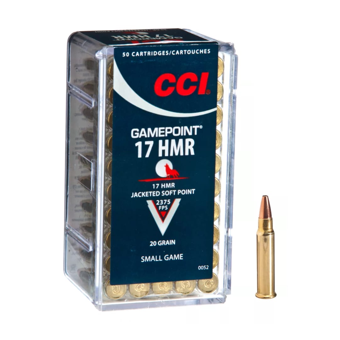 CCI® GamePoint® .17 HMR Rimfire Ammunition
