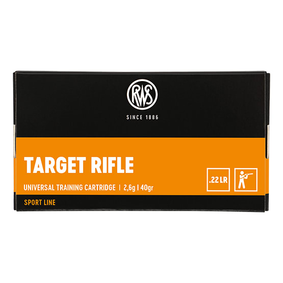 RWS Target Rifle .22LR Rimfire Ammunition