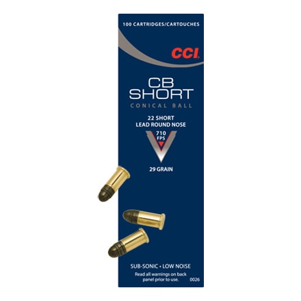 CCI® .22 Short CB Ammunition