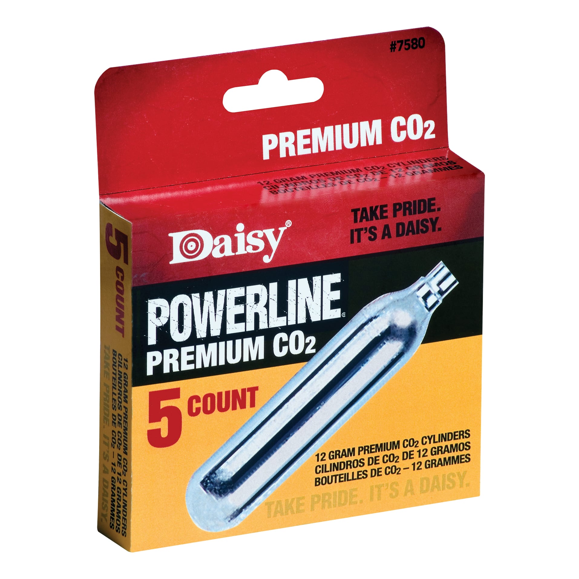Daisy Powerline CO2 Cylinders - 5-Pack