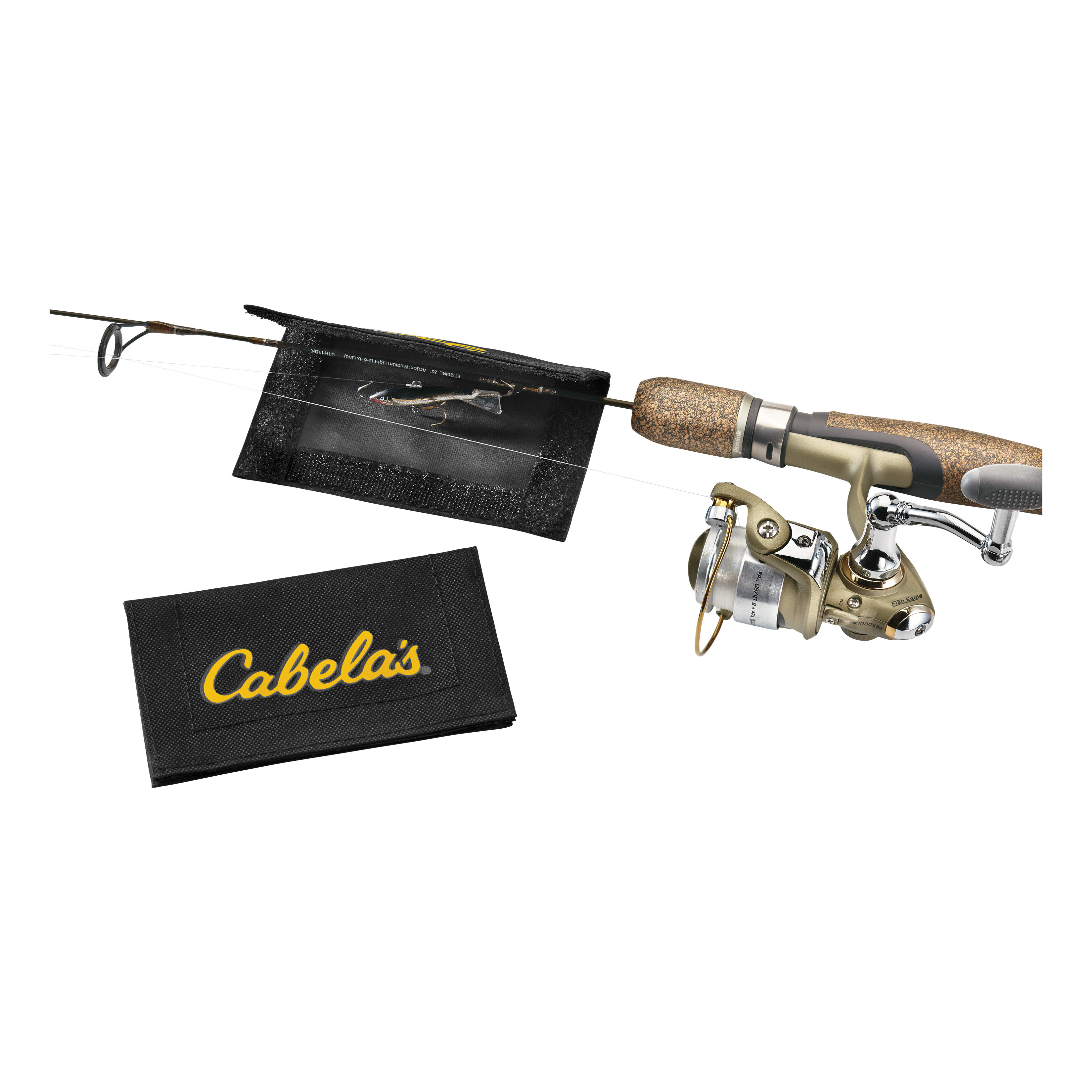 Cabela's Ice-Rod Lure Caddy - Detail View