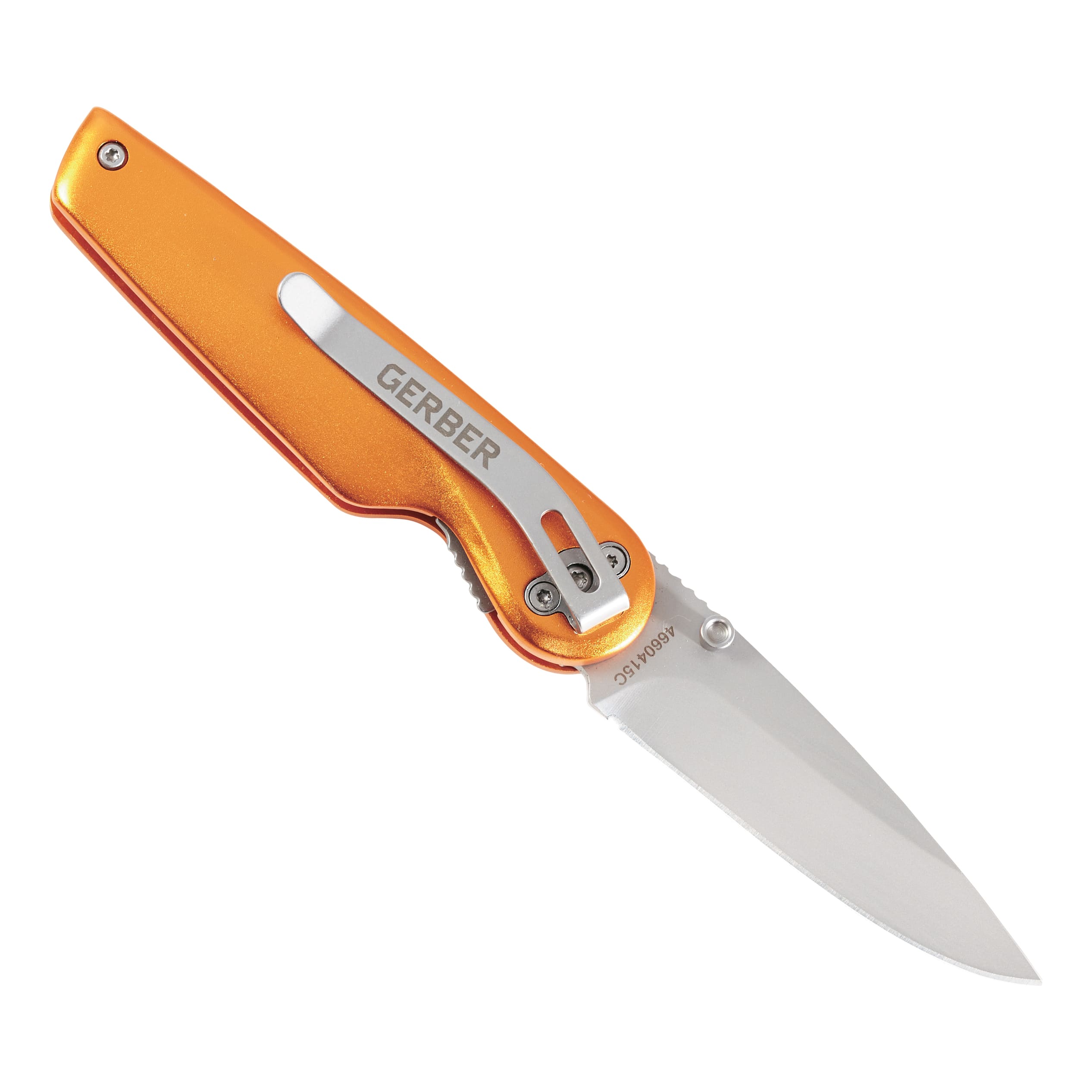 Gerber® Airfoil Clip Folding Knife - Orange Clip View