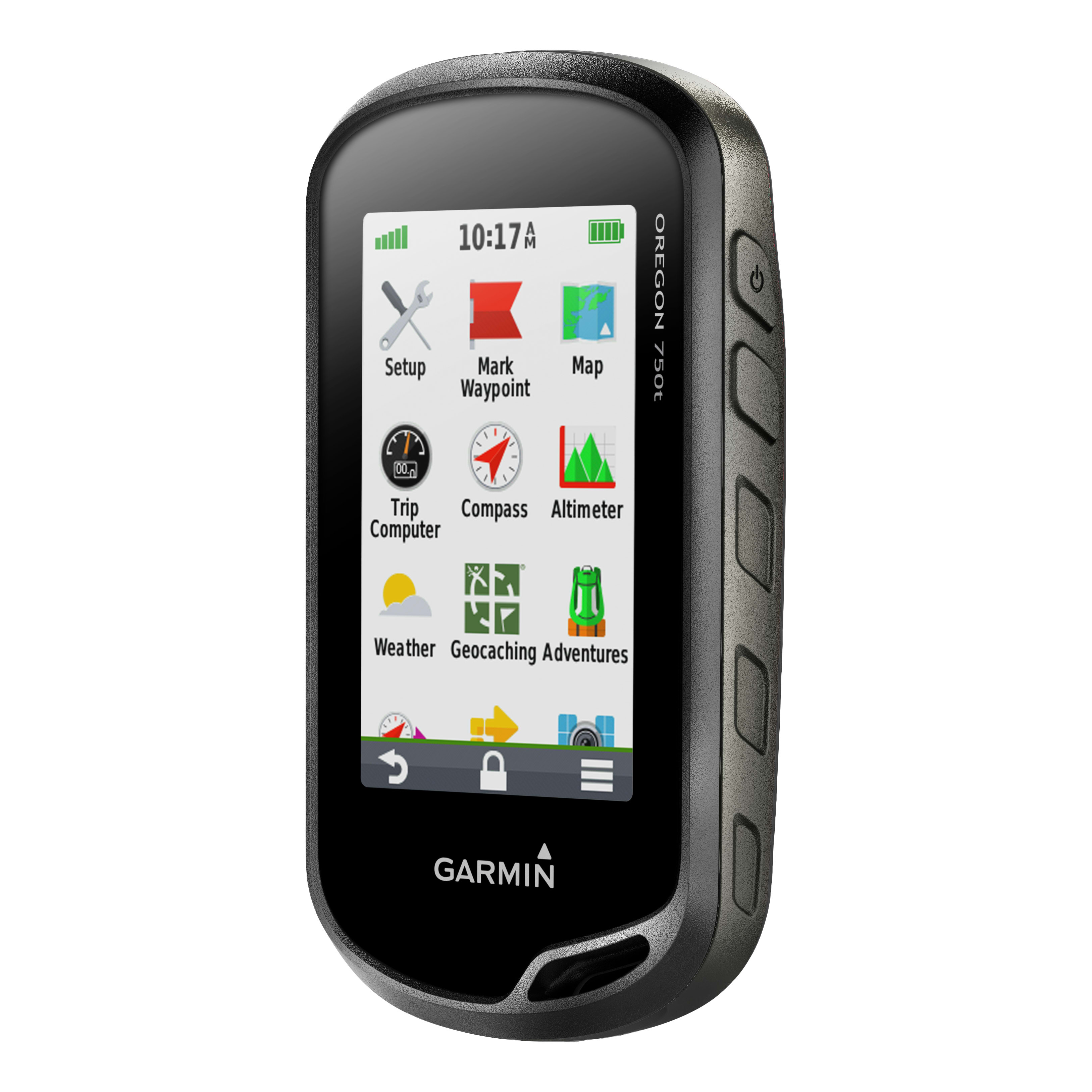 Garmin® Oregon 750T Handheld GPS - Menu View