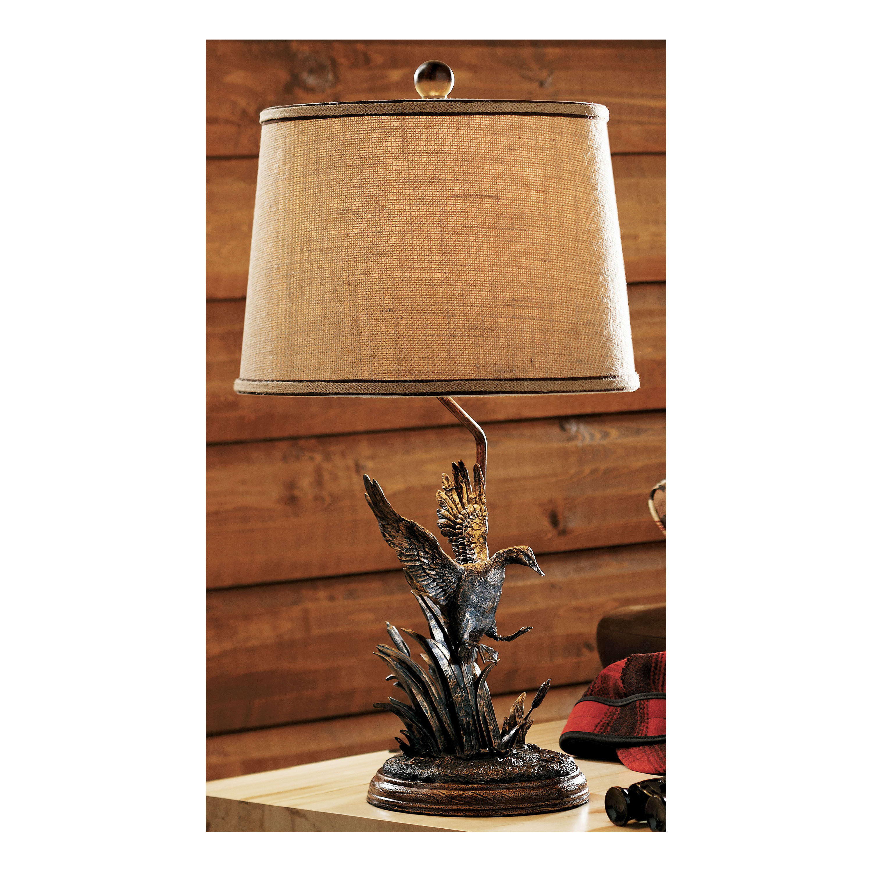 Cabela's Mallard Resin Table Lamp