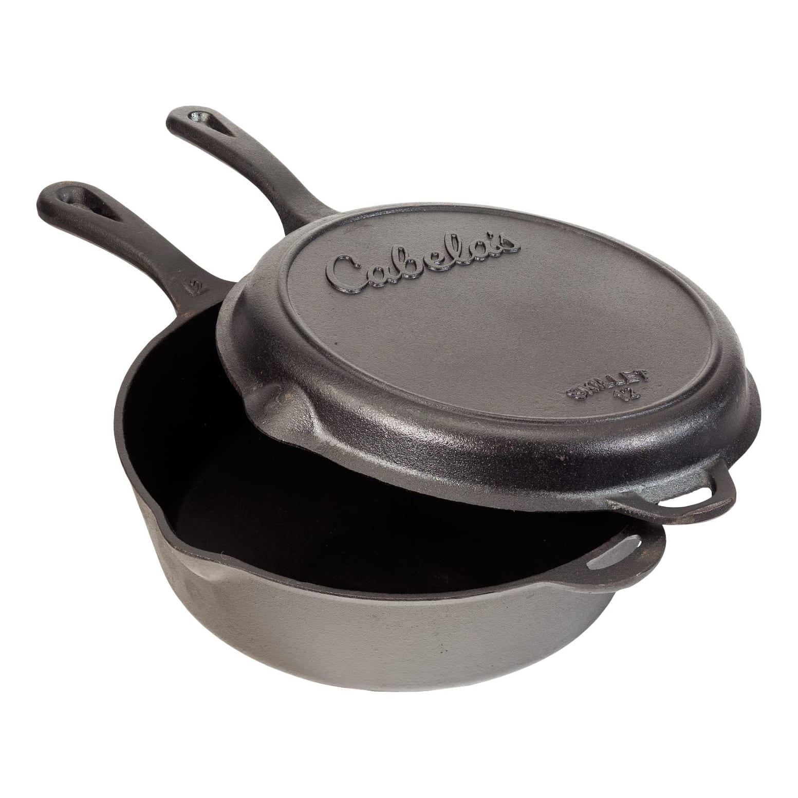 Cabela’s® Outfitter Series CastIron Deep Skillets Cabela's Canada