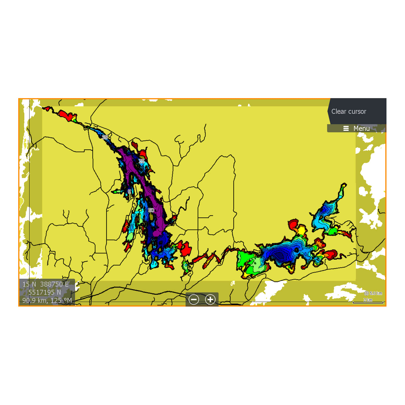 Angler's Edge Mapping Northwest Ontario 2022 Cabela's Canada
