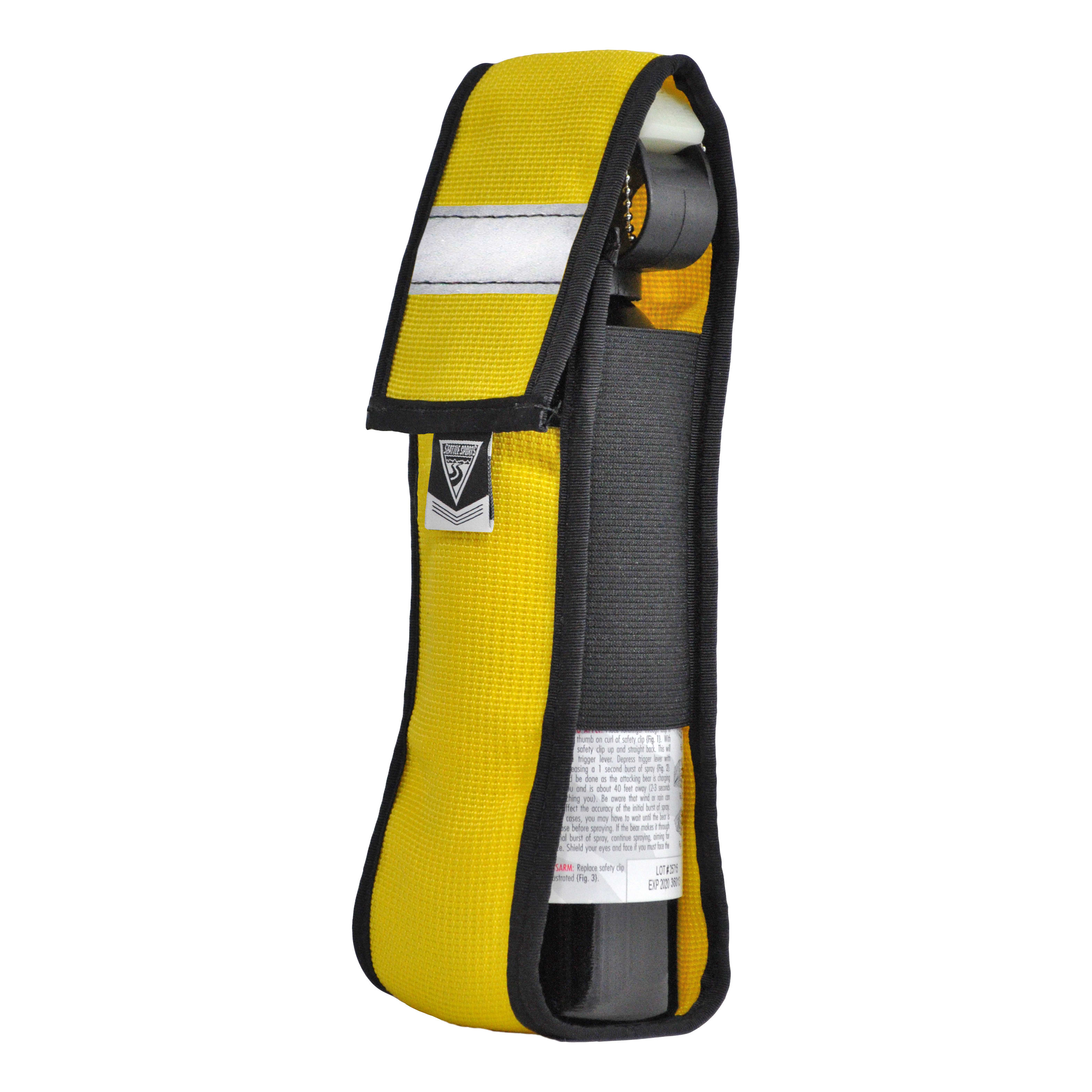 Magnum Bear Spray Holster - Yellow - Angle View