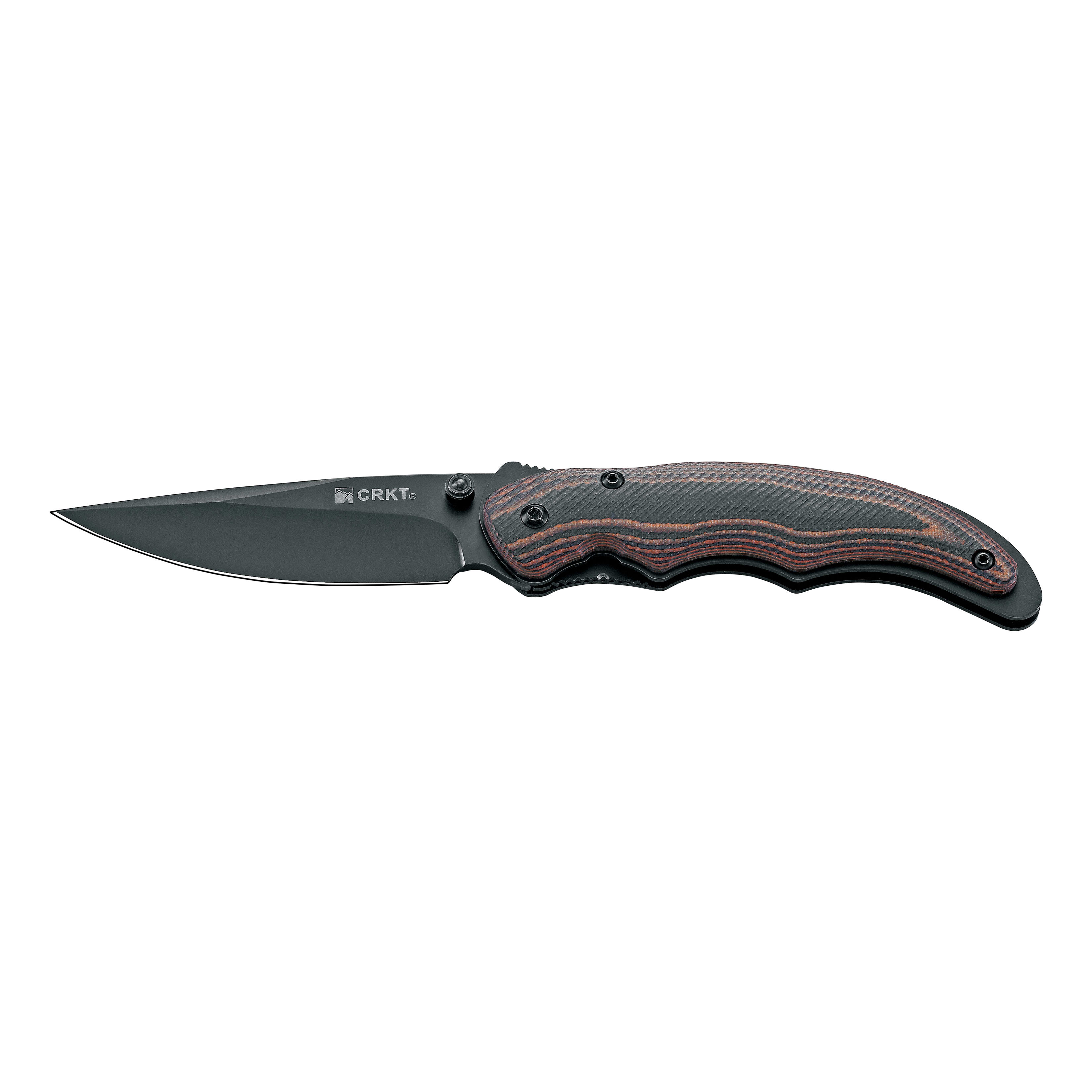 CRKT Gungho EDC Folding Pocket Knife: Tant Black Everyday Selling Carry