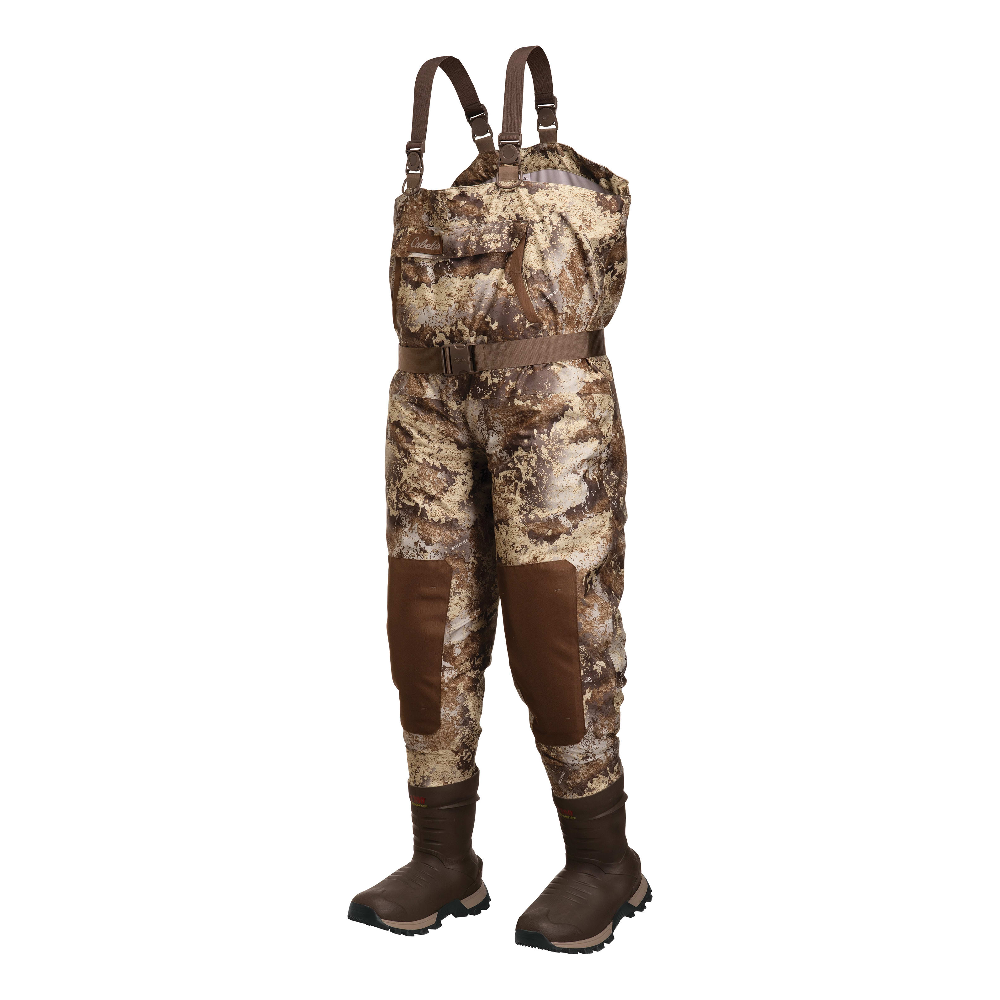 Cuisseaux Cabela's Pêche Homme Taille 10 - Semelle Feutre - Brun