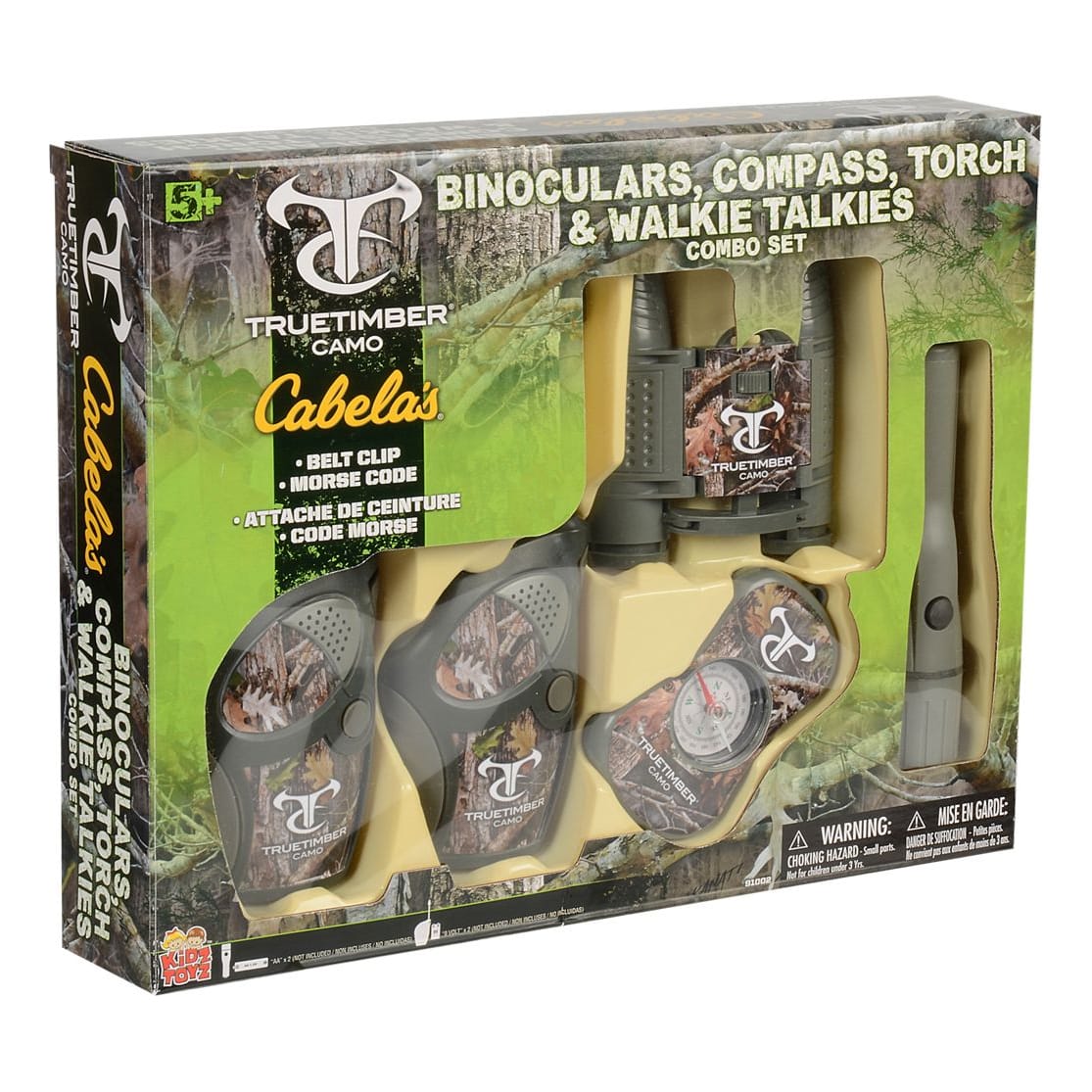 Cabela's TrueTimber Walkie-Talkie Combo Set for Kids - Packaging View