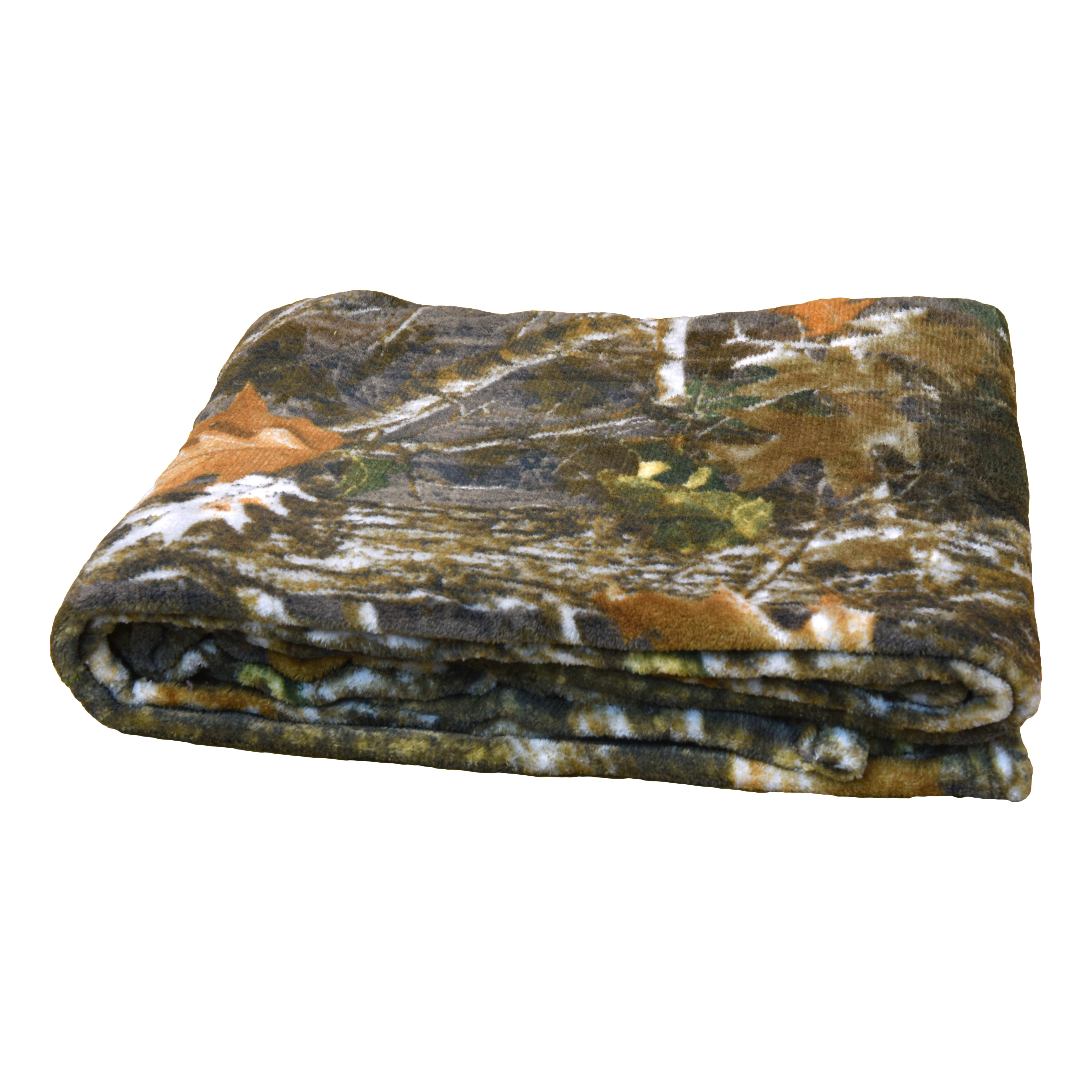 Cabela’s® Camouflage Coral Fleece Throws Cabela's Canada