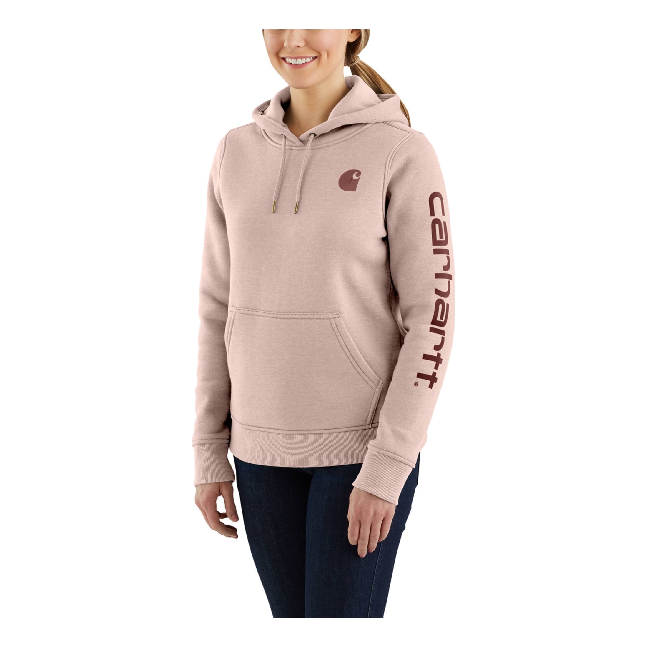 Carhartt® Women’s Clarksburg Graphic Sleeve Pullover Hoodie | Cabela's ...