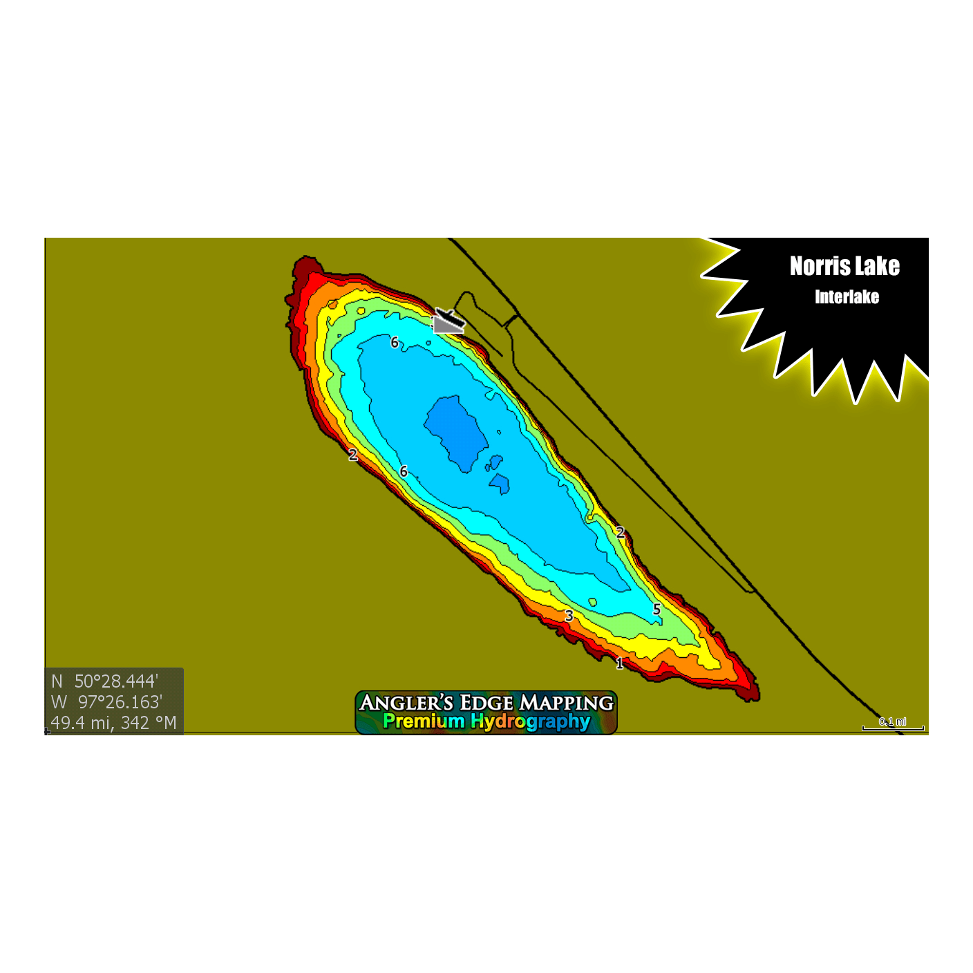 Angler's Edge Mapping Lake Winnipeg 2022 Cabela's Canada