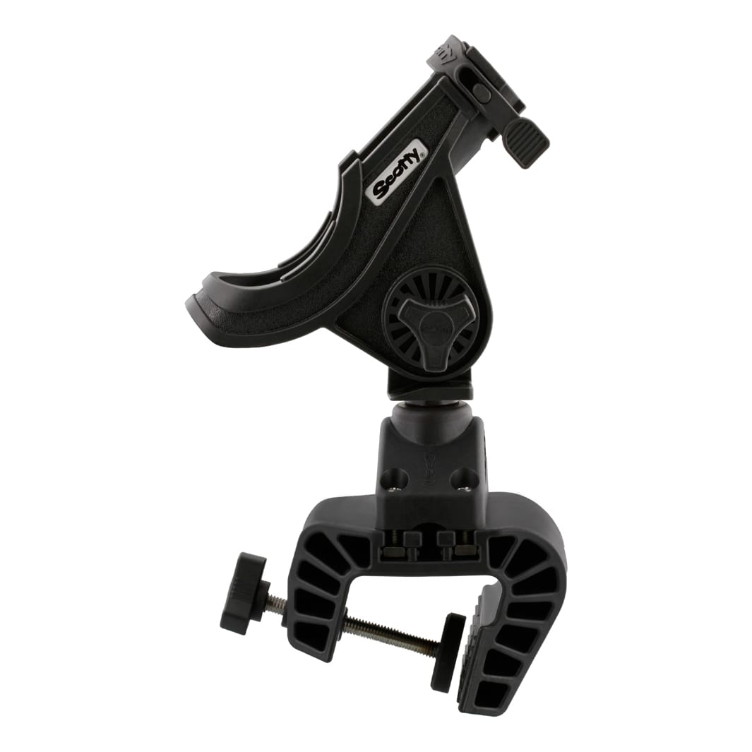 Scotty® Baitcaster Rod Holder w/Clamp Mount - Side View