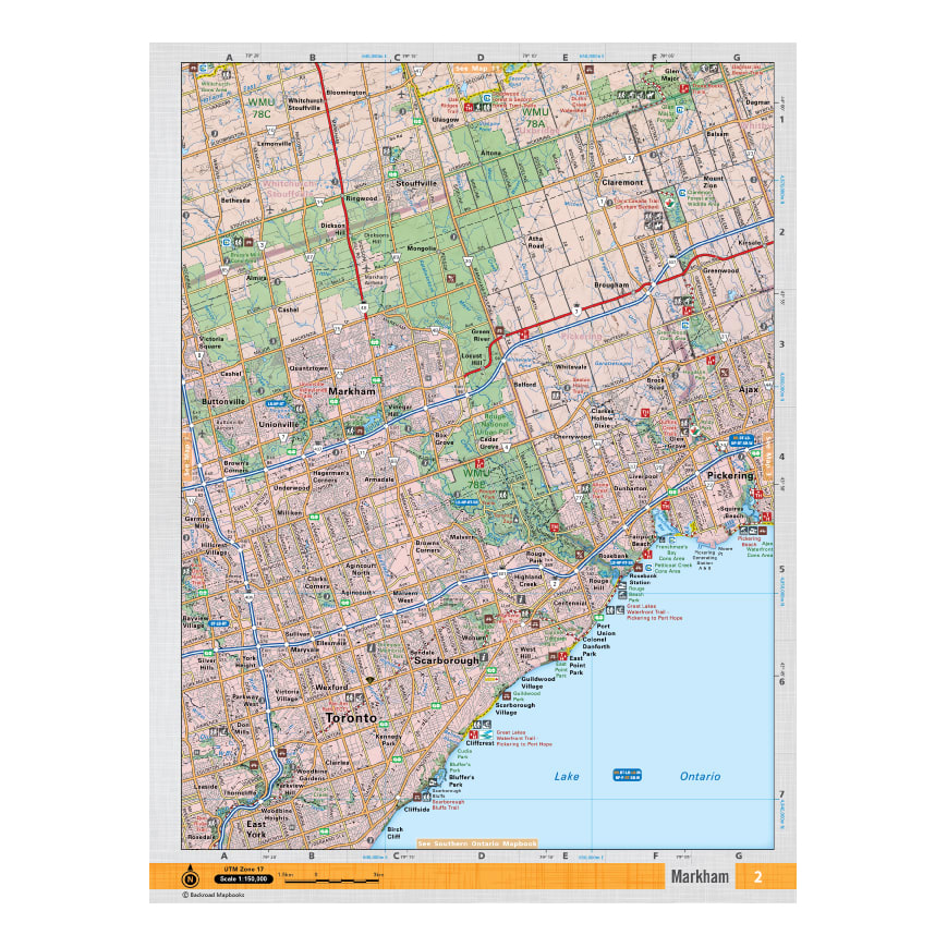 Backroad Mapbooks - Cottage Country Ontario Mapbook 6th Edition ...