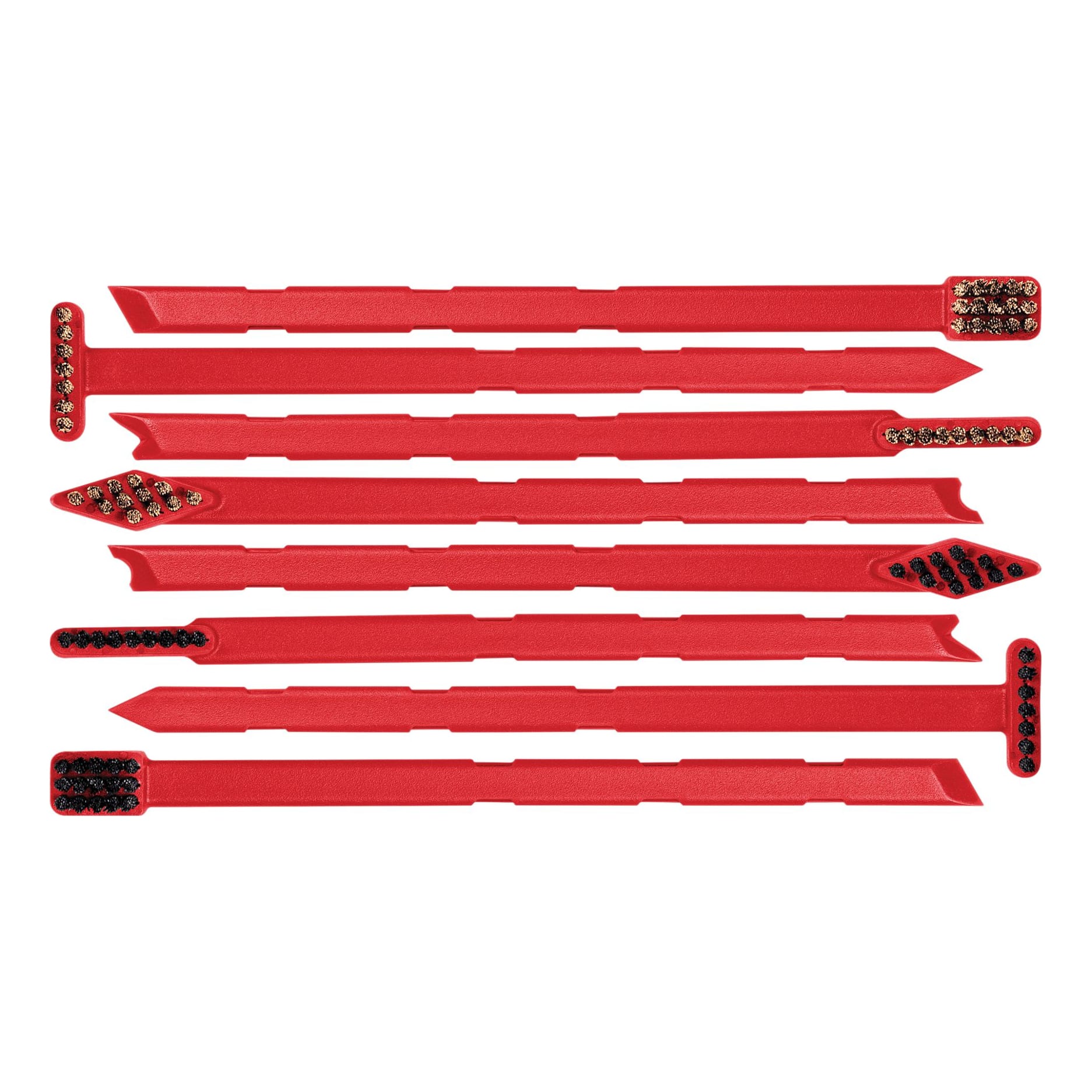 Real Avid® Smart Brushes Scrubber Gun Brush with Integrated Scraper