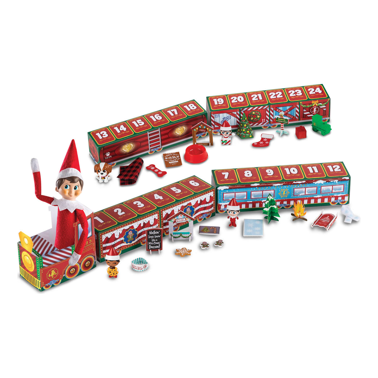 Advent Calendar Train Christmas Gift For Kids Advent Calendar 24