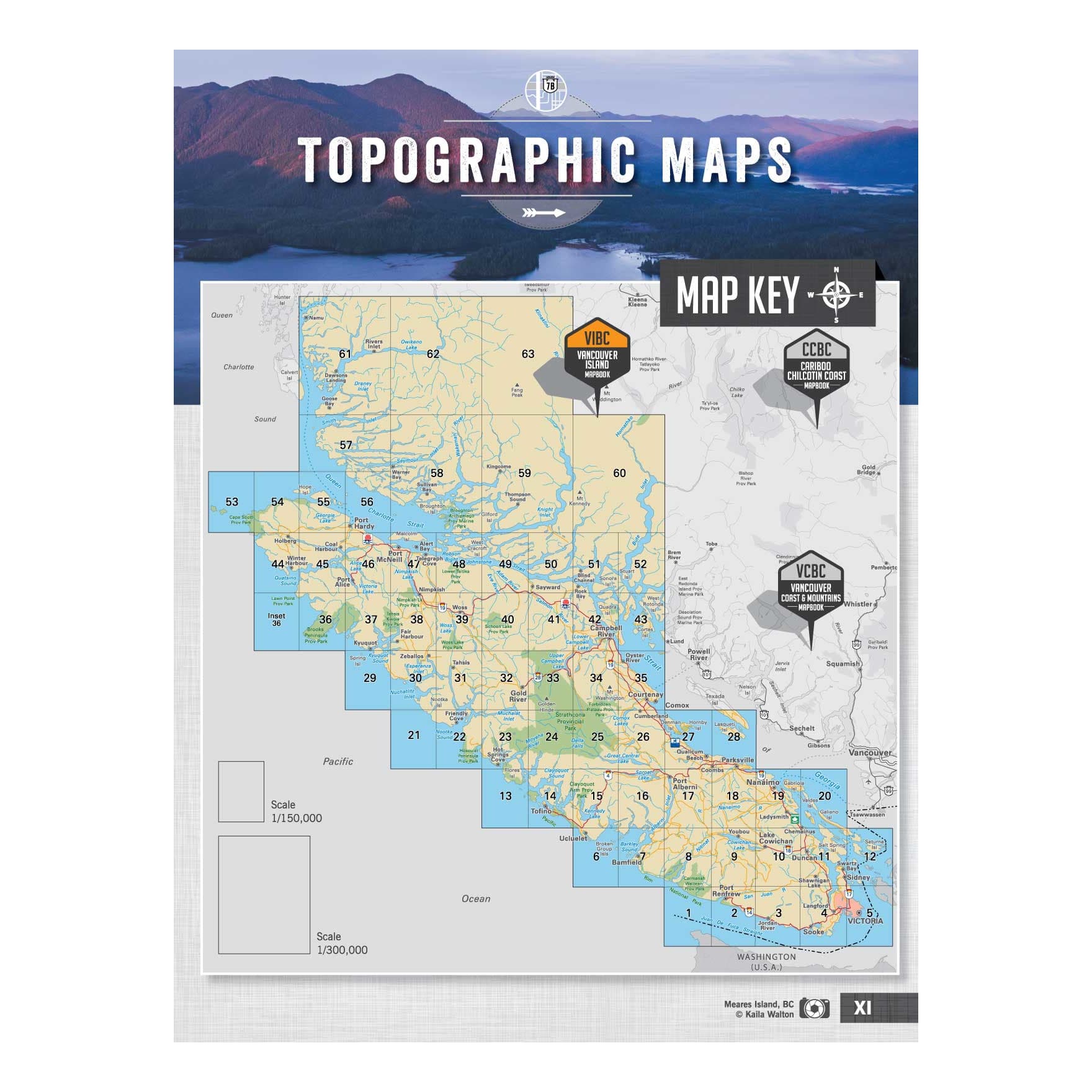 Backroad Mapbooks - Vancouver Island BC Mapbook 9th Edition | Cabela's ...