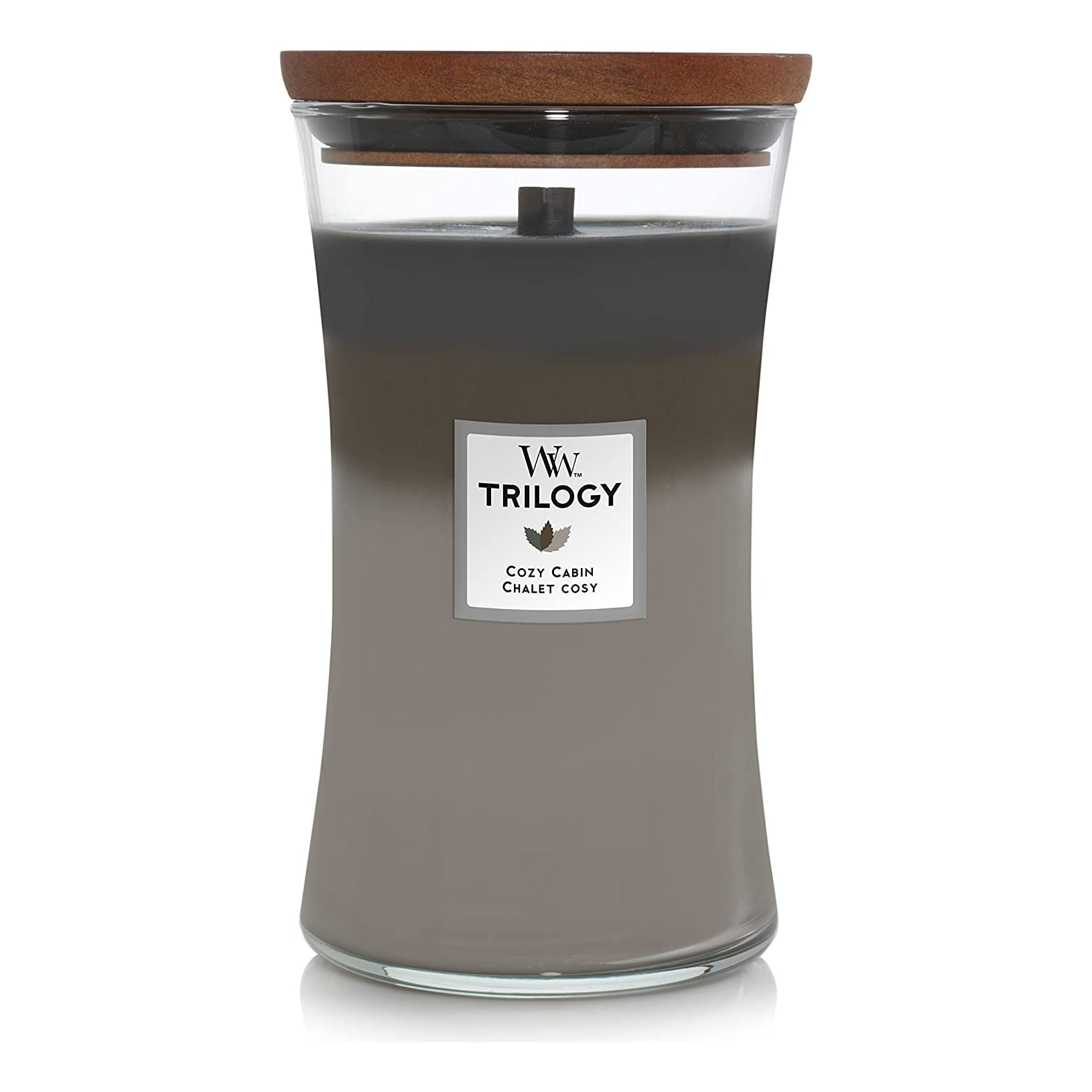 WoodWick® Trilogy Large Candle Cozy Cabin Trilogy Evening Bonfire