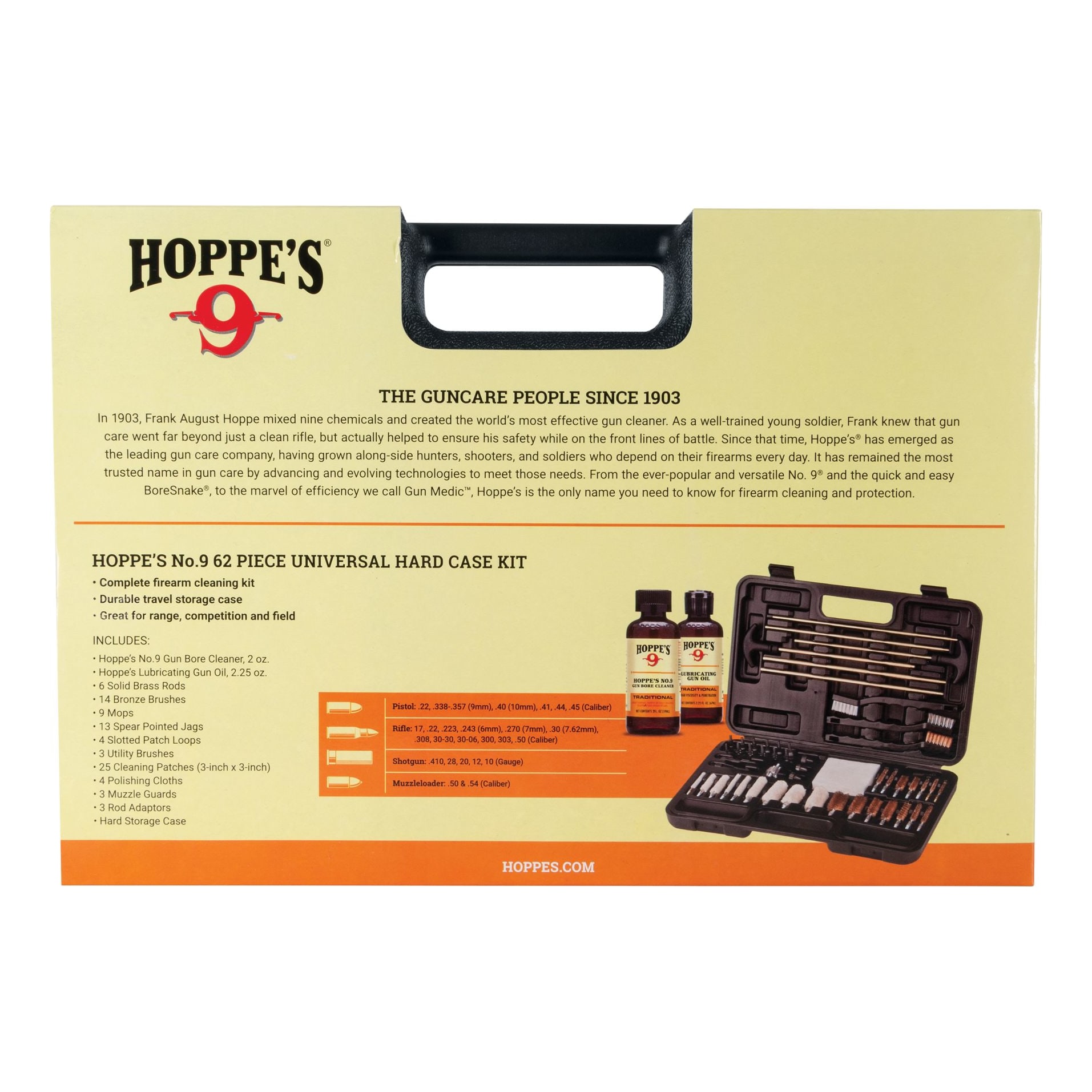 Hoppe's® 62Piece Universal Gun Cleaning Kit Cabela's Canada