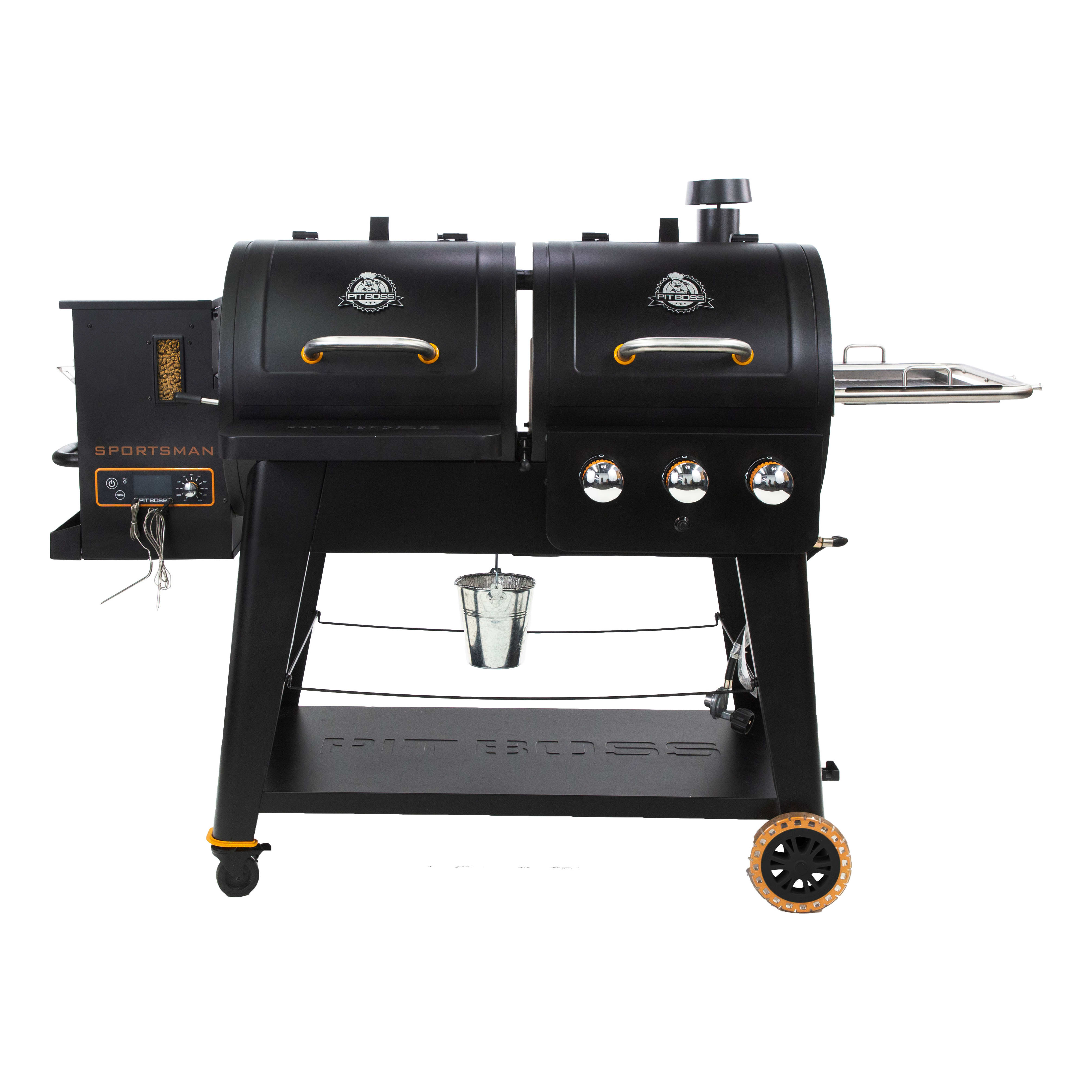 Pit Boss Pro Black Triplefunction Combo Grill In The Combo Grills