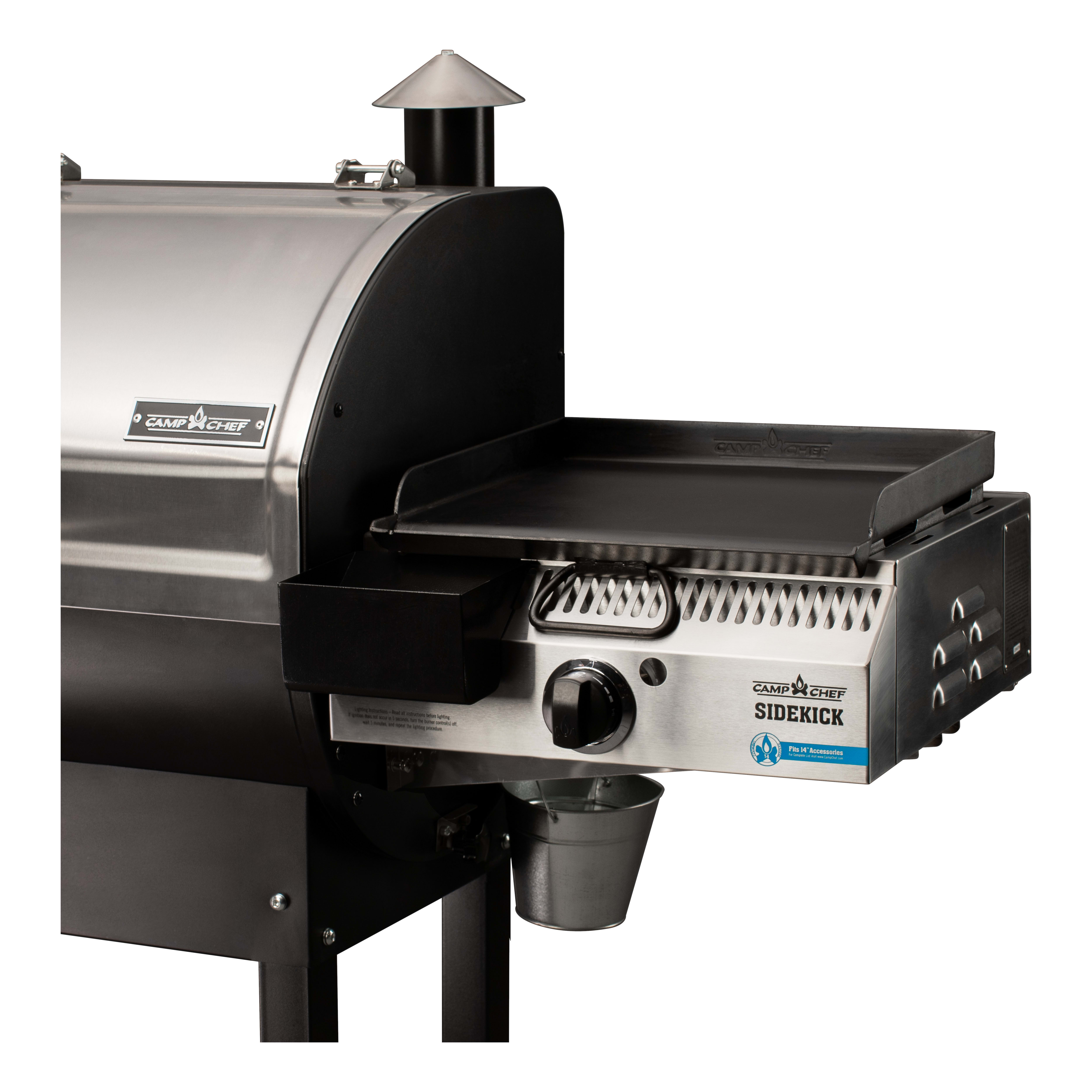 Camp Chef® Pellet Grill Sidekick Burner with Griddle Cabela