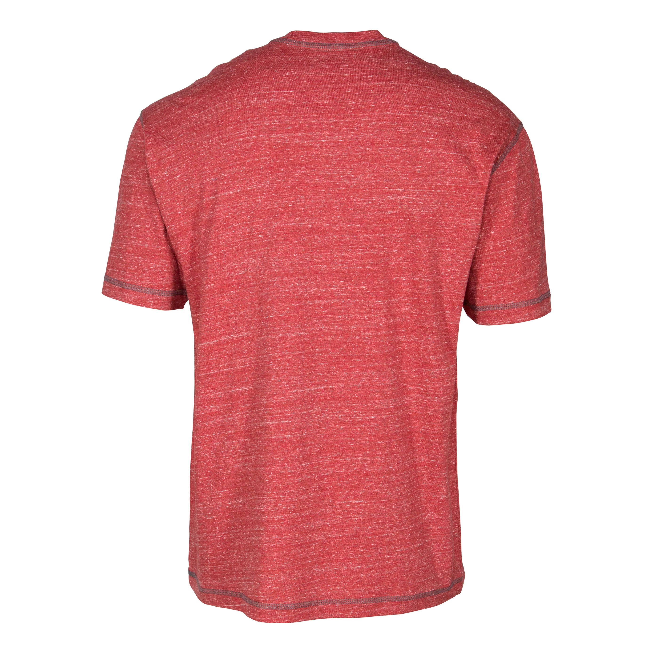 Hobbs Creek Men’s Stone Ridge Short-Sleeve Pocket Henley Shirt - Clay Red - back